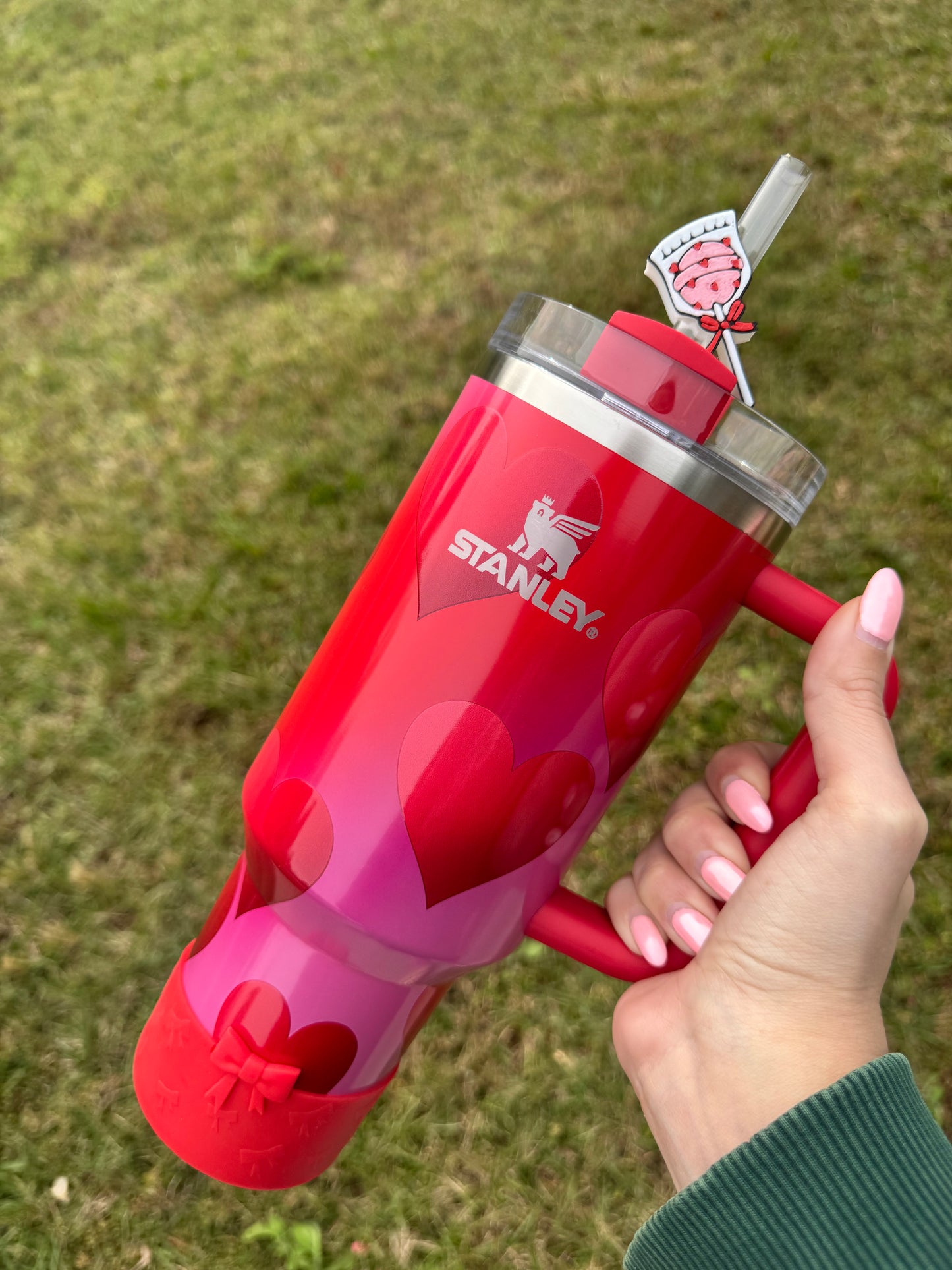 Valentines Lollipop Straw Buddy