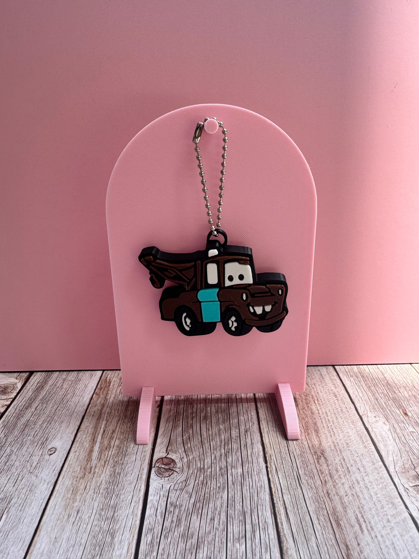 3D Printed Tow Truck - Soda Can Opener Keychain