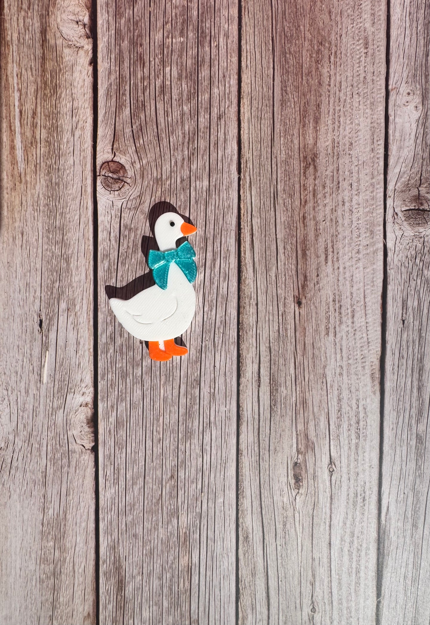 3D Printed Goose Flatback Charm