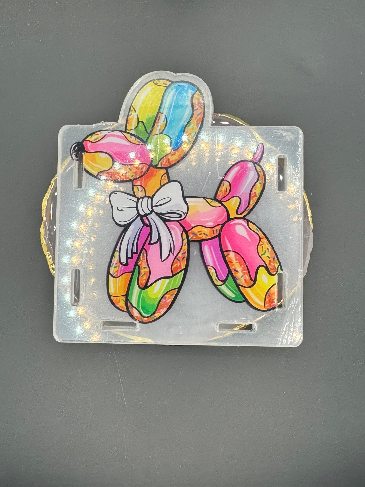 Drippy Dreams Balloon Dog - Acrylic Pen Holder