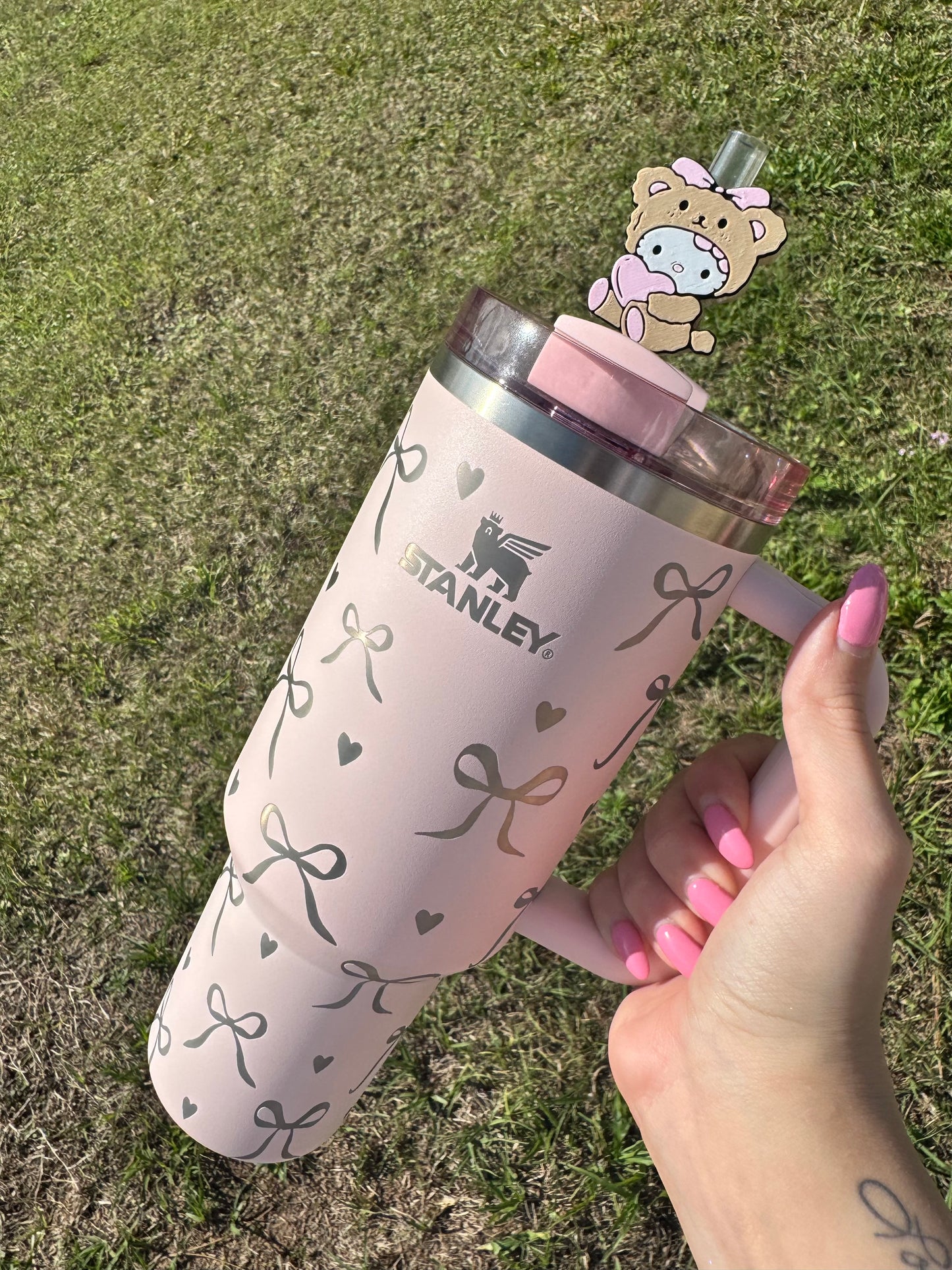 Teddy HK Straw Buddy