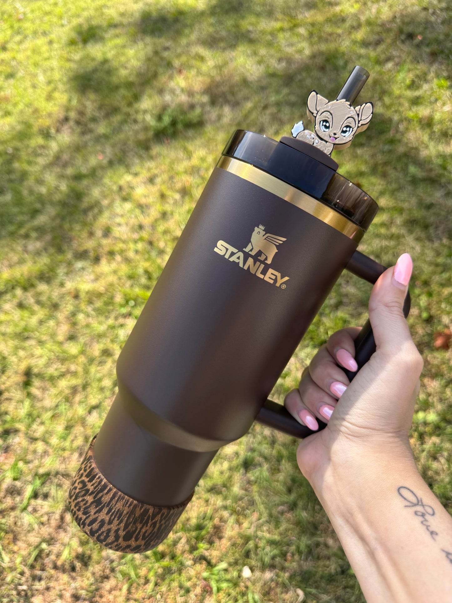 Cute Deer Straw Buddy