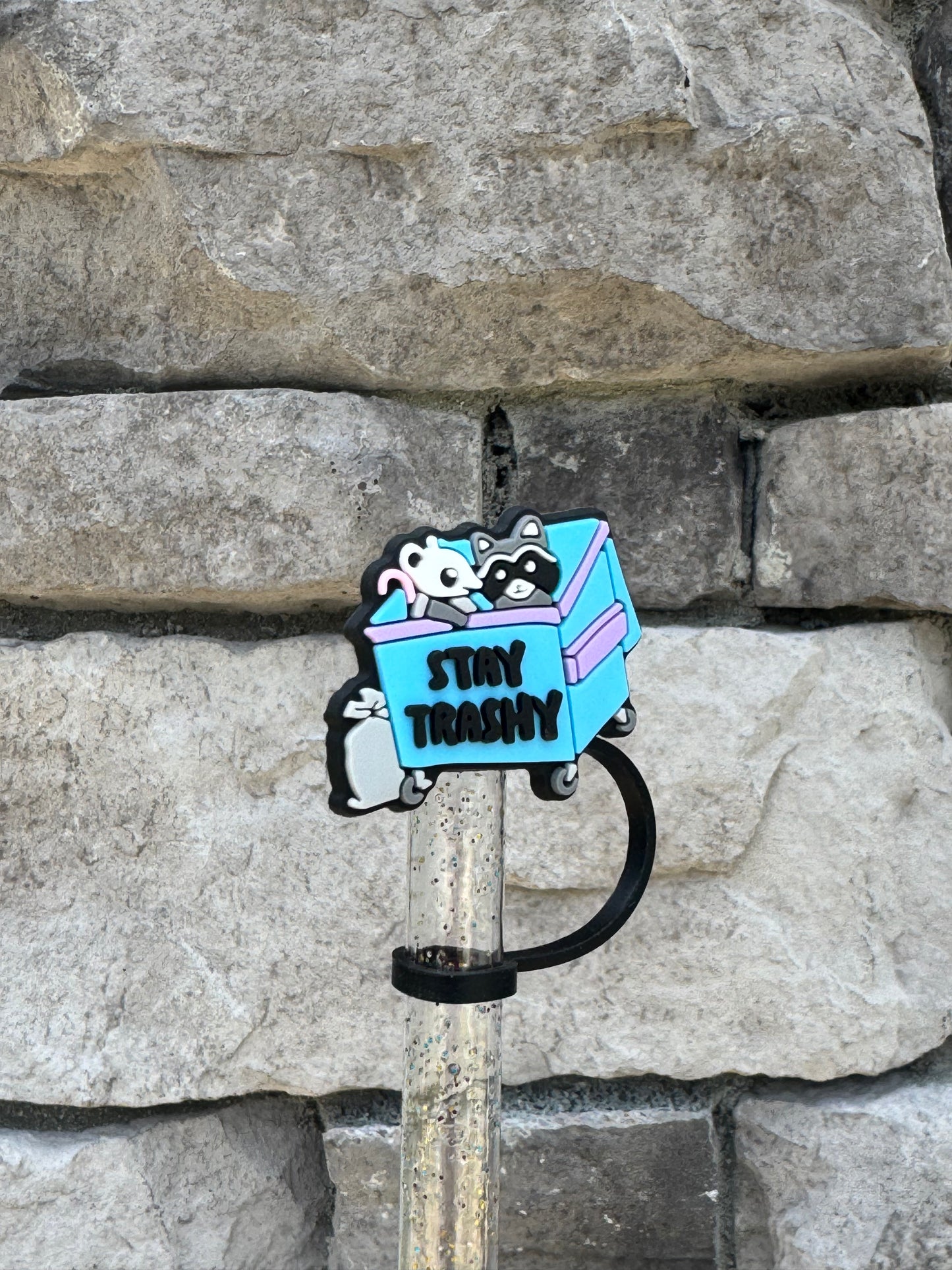 Stay Trashy - Straw Topper