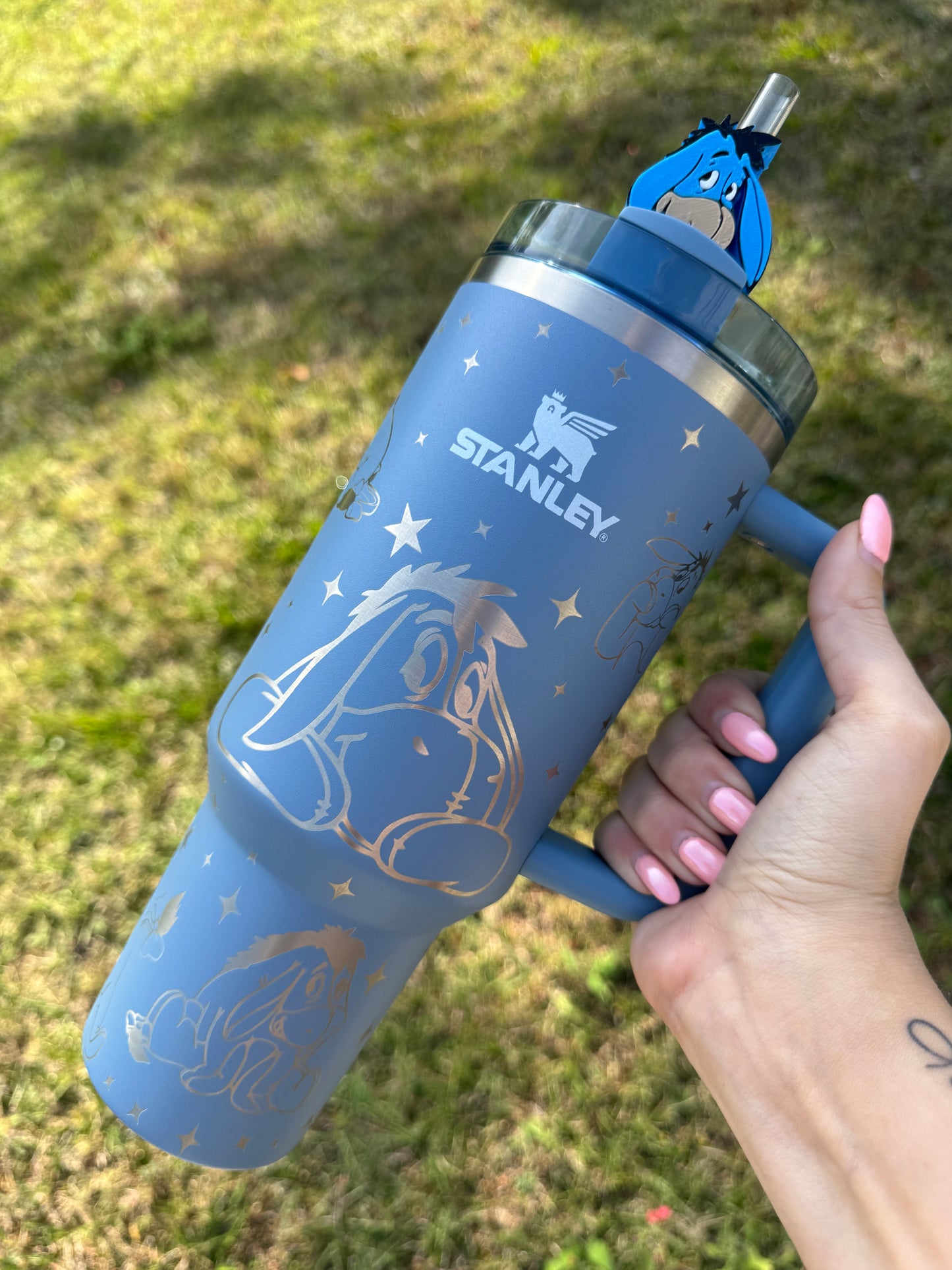 Sad Donkey Straw Buddy