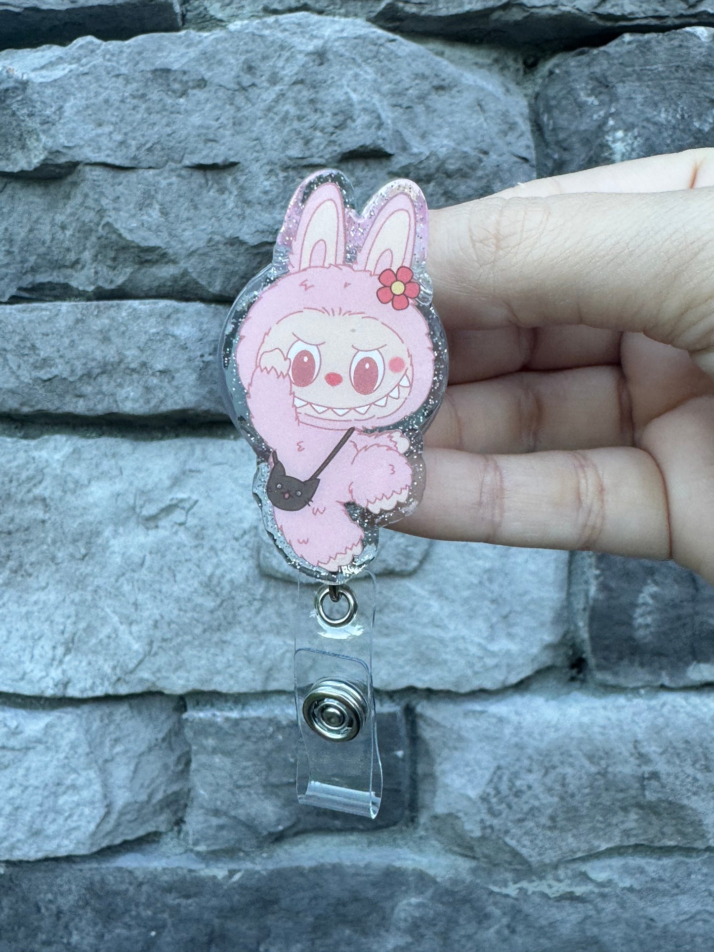 Floral Bubu Badge Reel