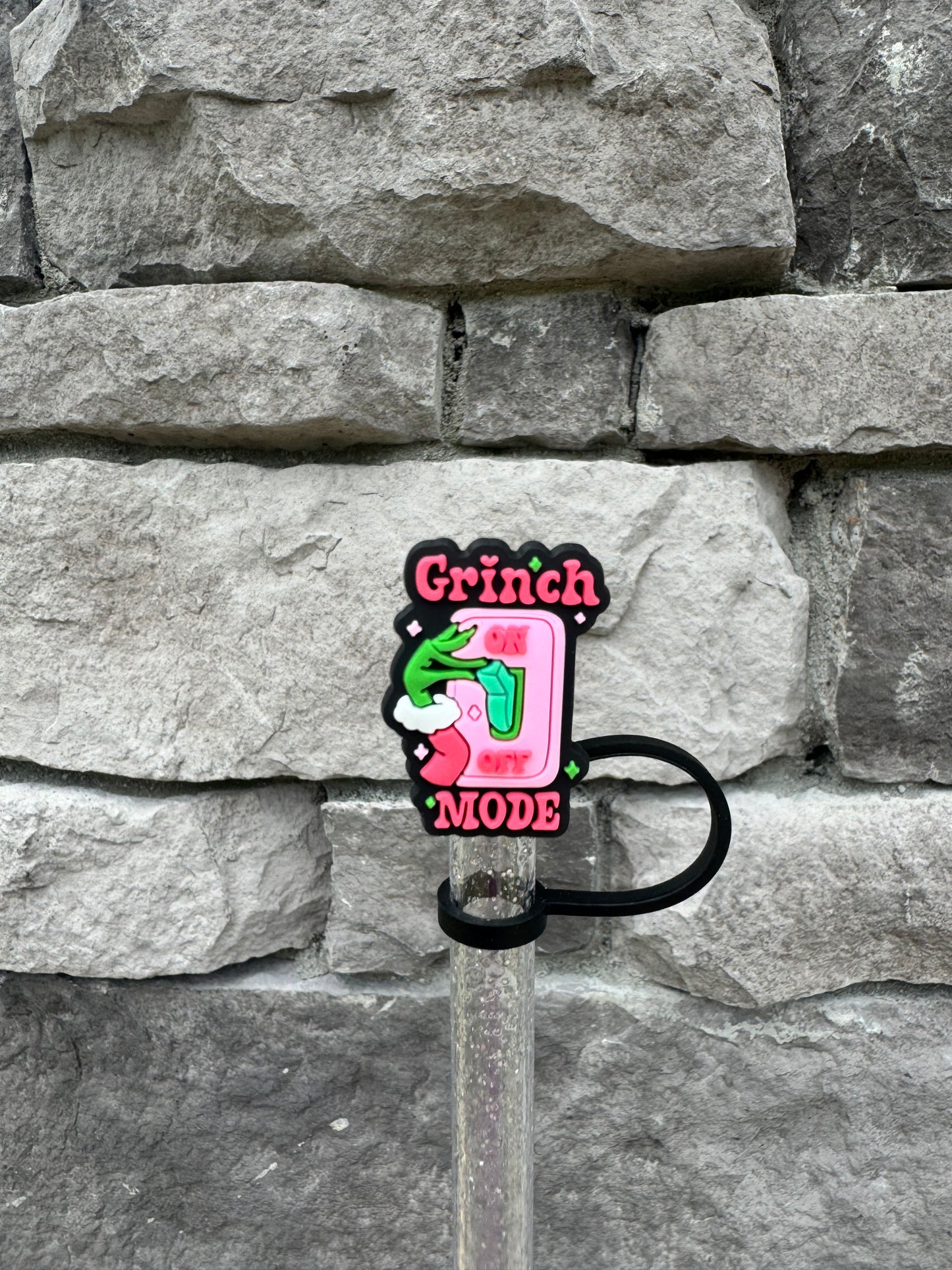 Grinch Mode - Straw Topper