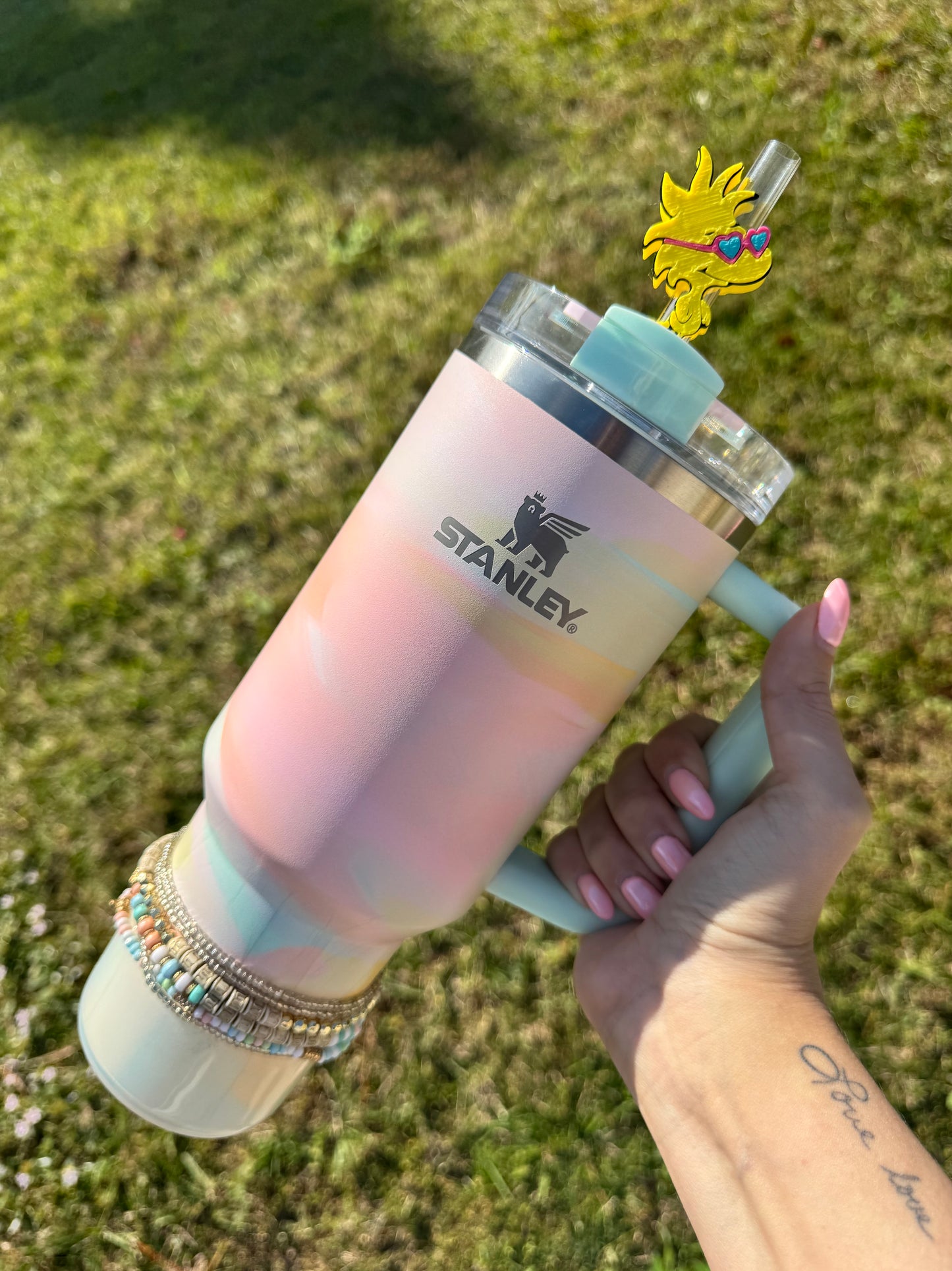 Yellow Bird Straw Buddy