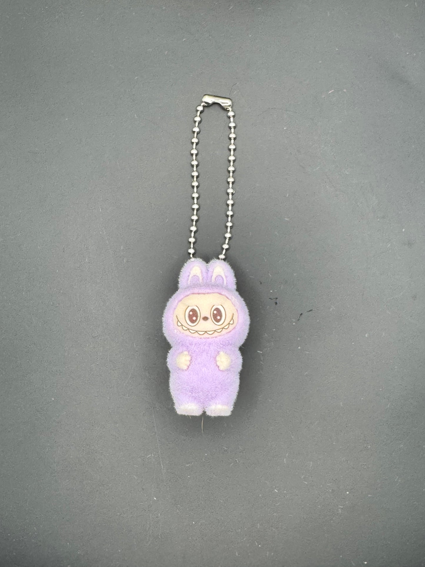 Flocked Purple Zimomo - Charm