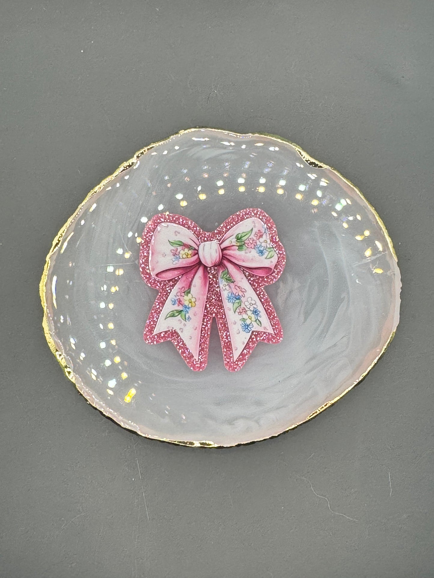 Floral Bow Acrylic *Shop Exclusive*
