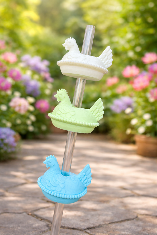 Hen on Nest Straw Buddy