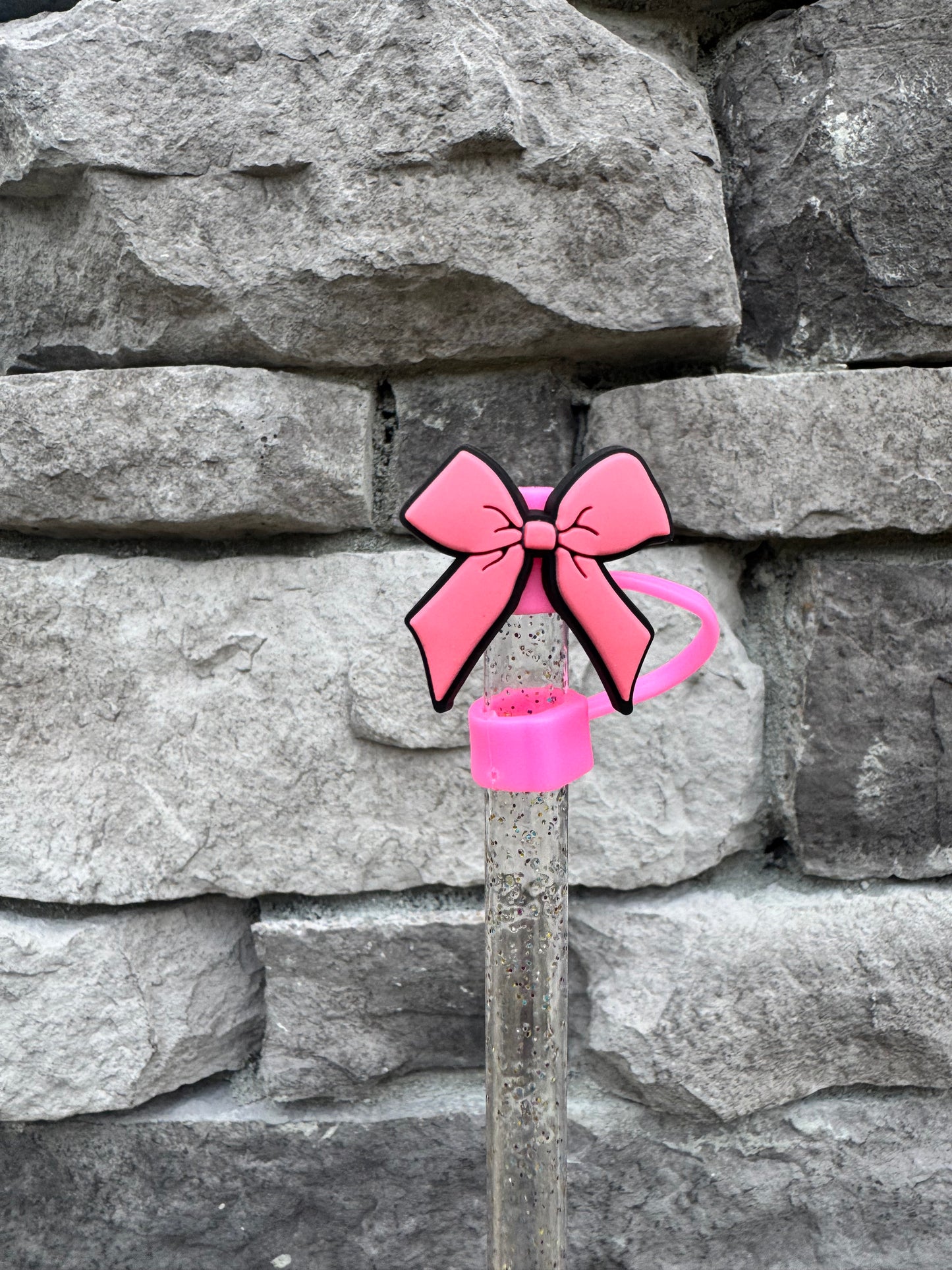 Pink Bow Topper