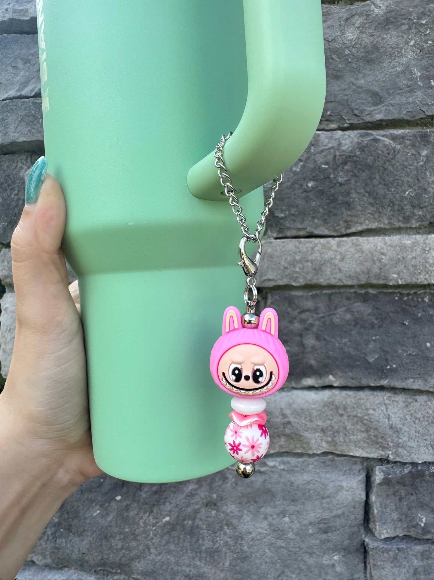 Dark Pink Bubu - Handle Charm