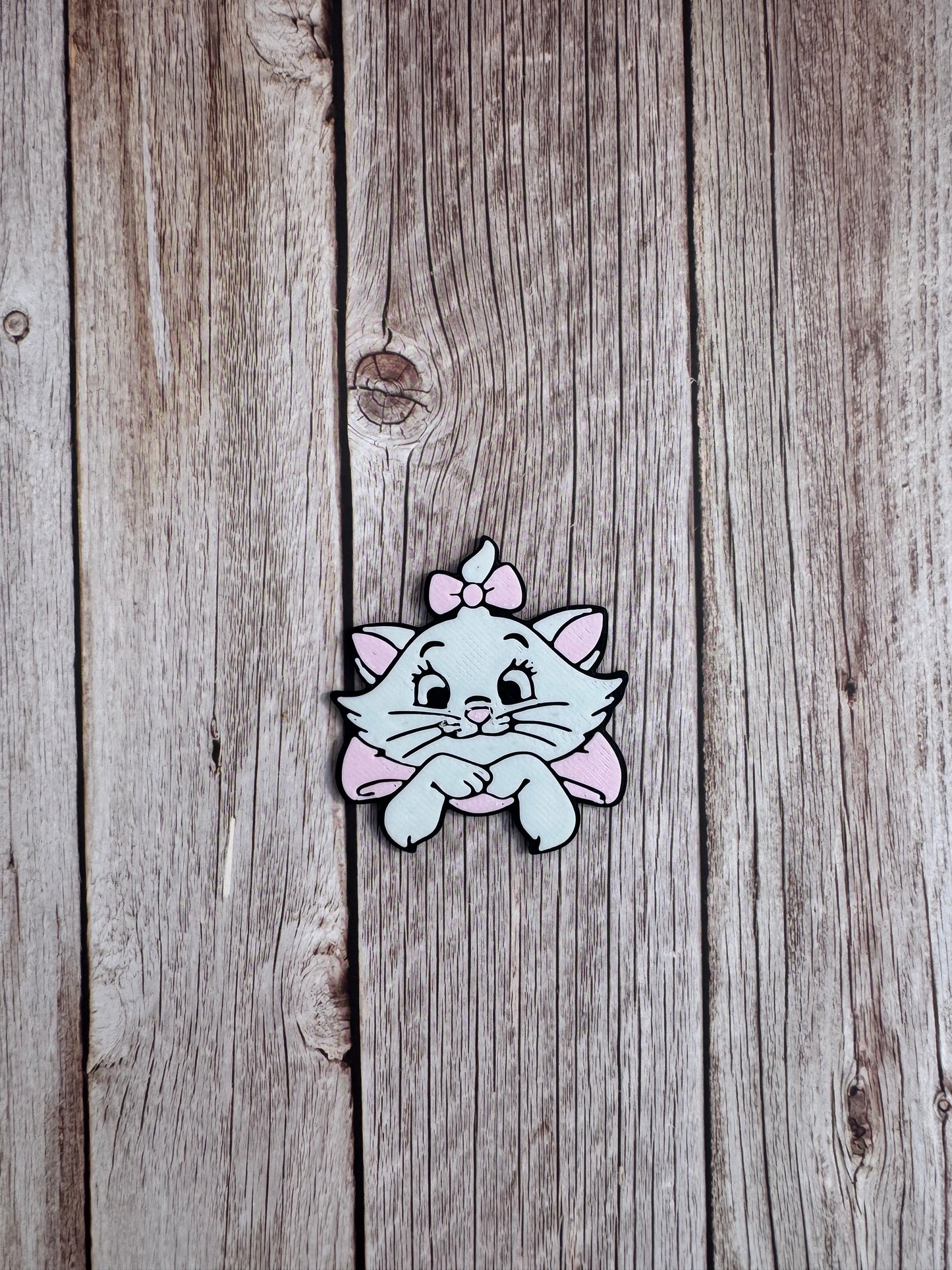 3D Printed Sassy Cat Flatback Charm