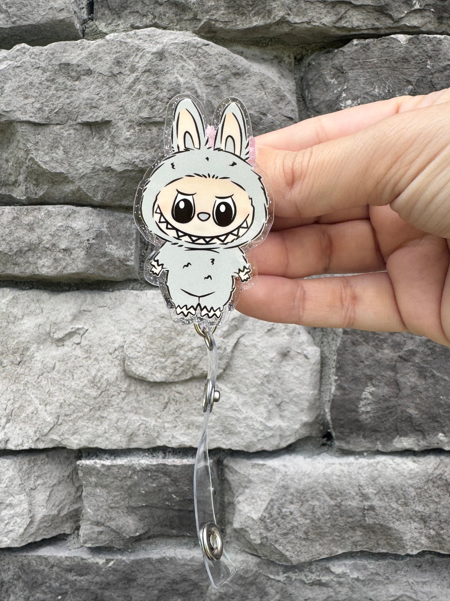 The Macaroon Labubu - Badge Reel