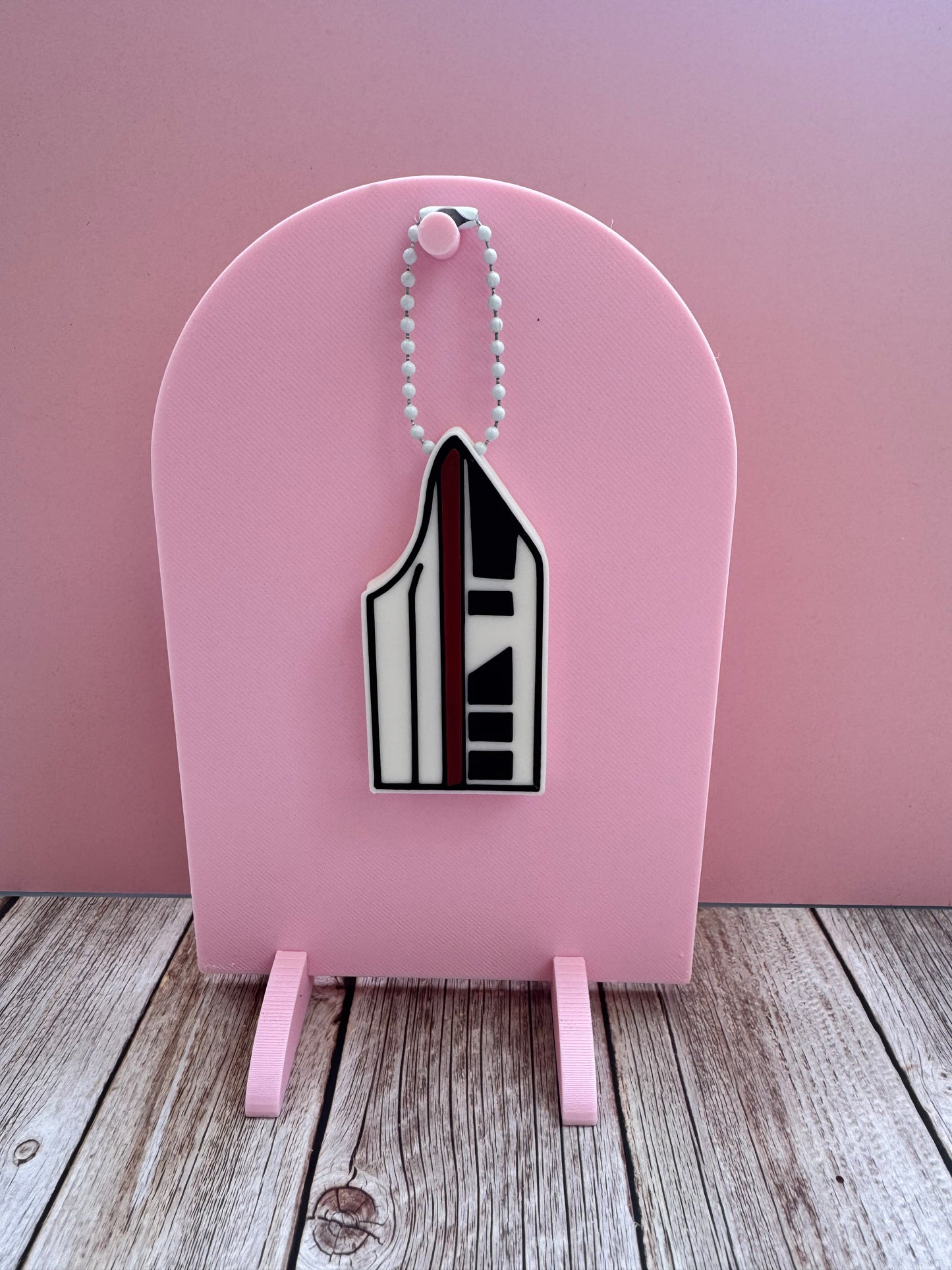 3D Printed Monorail Inspired - Soda Can Opener Keychain