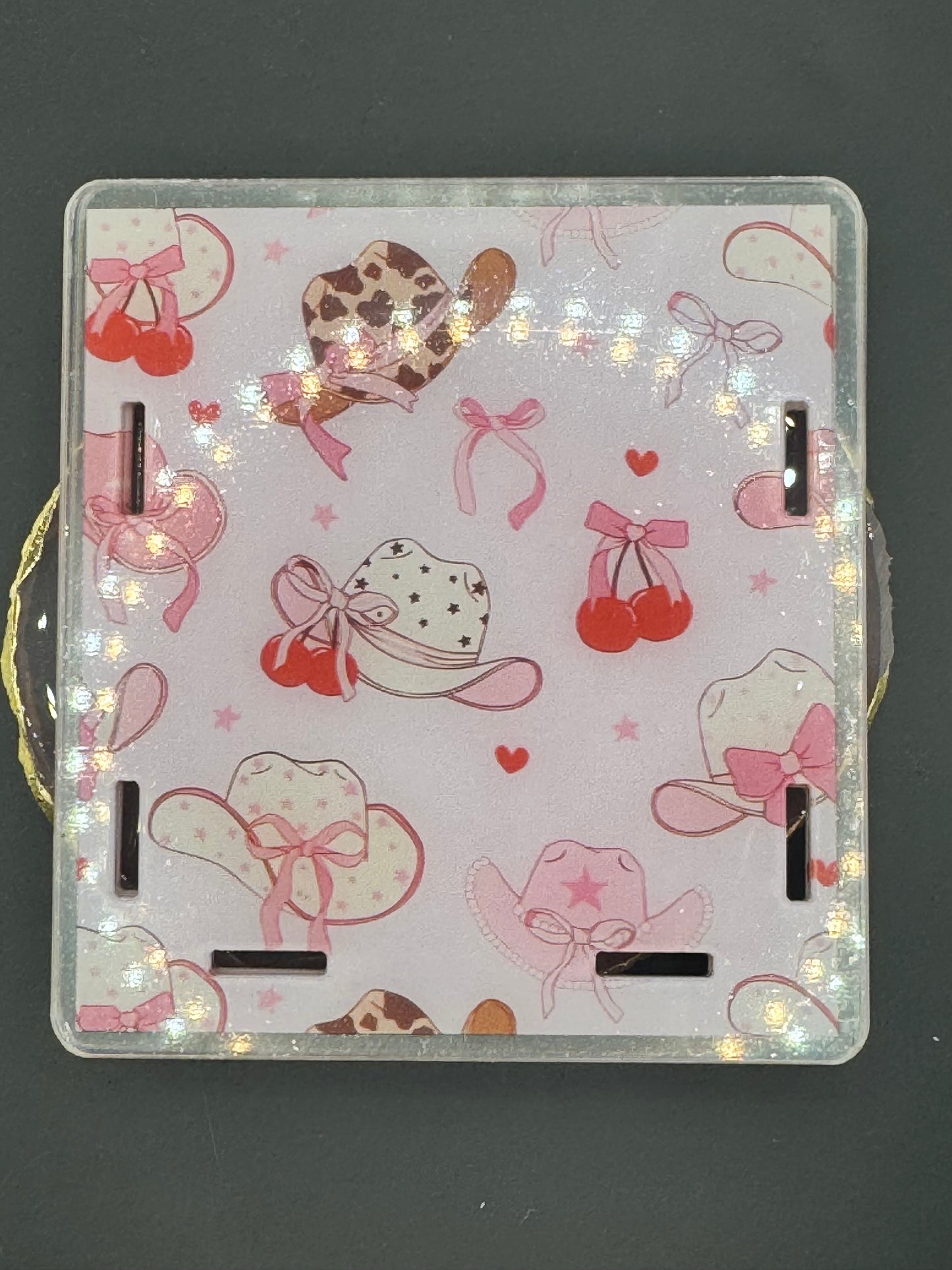 Cowgirl Cutie - Acrylic Pen Holder