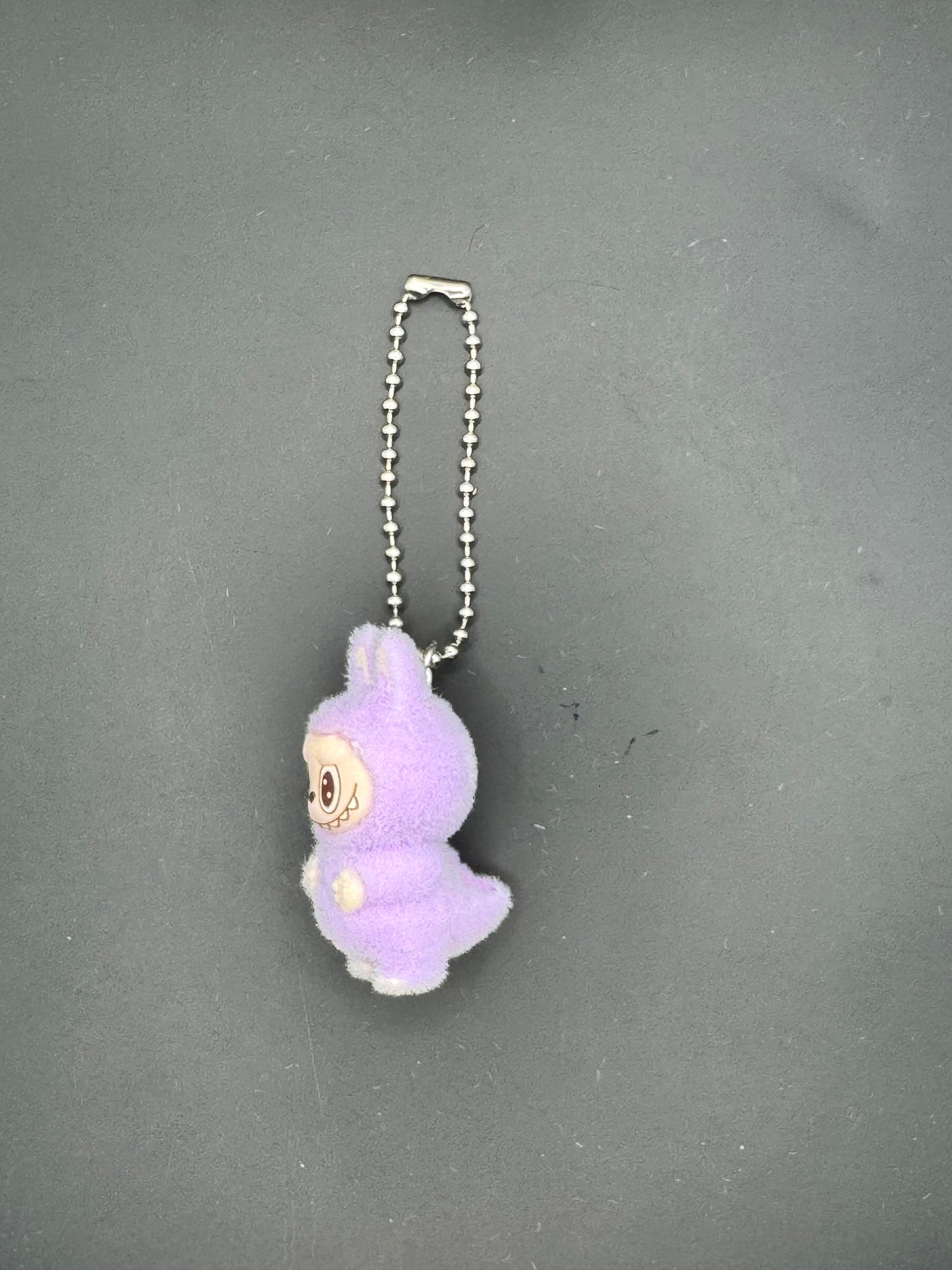 Flocked Purple Zimomo - Charm