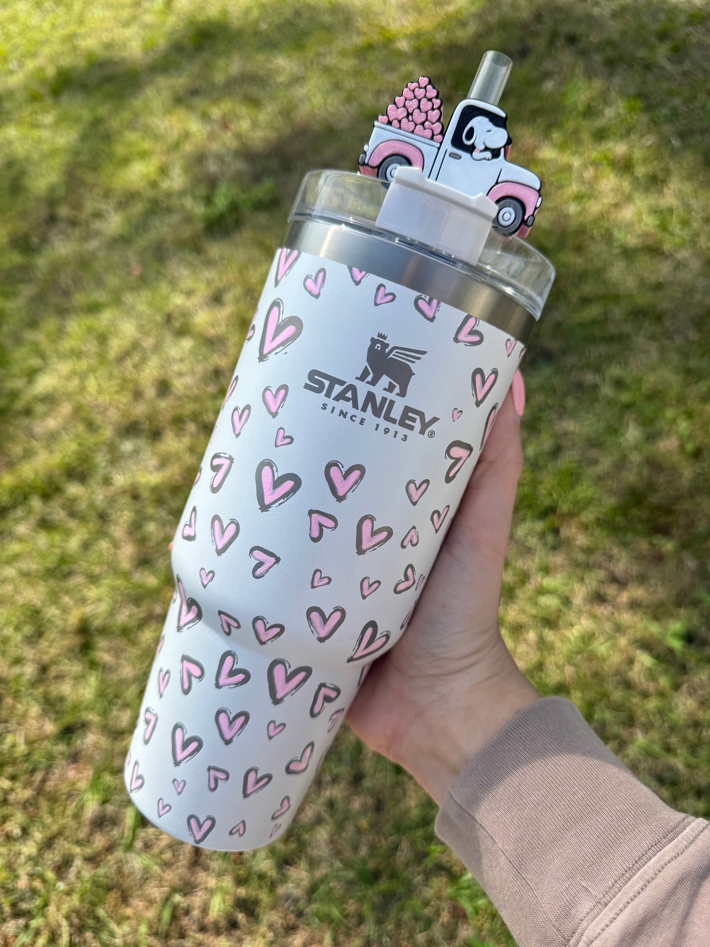 Lover Dog Truck Straw Buddy