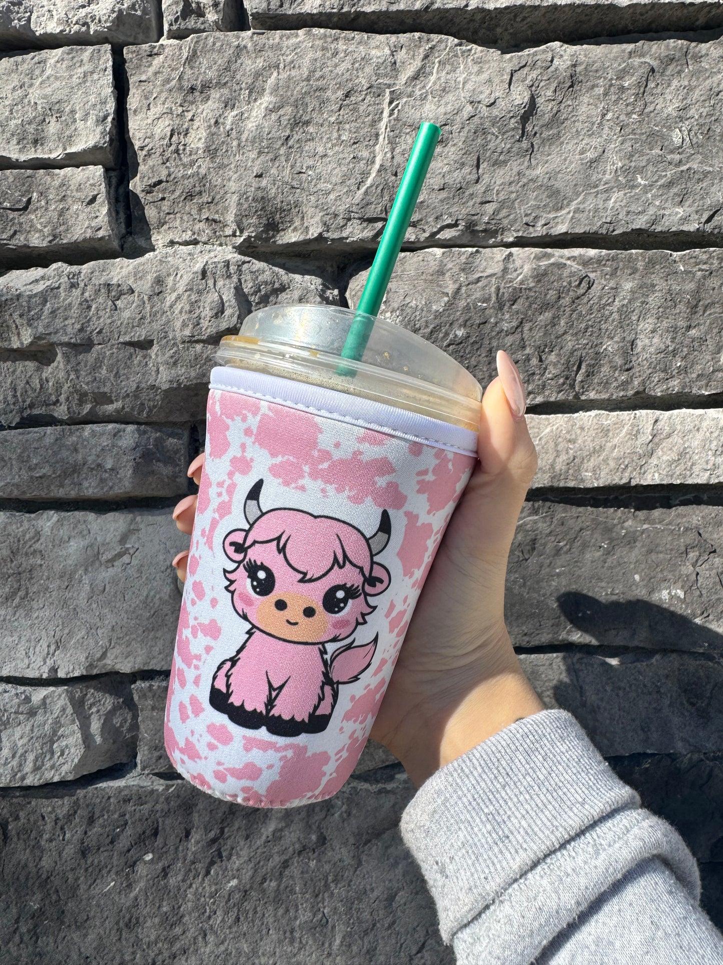 Sweet Strawberry Cow Sleeve