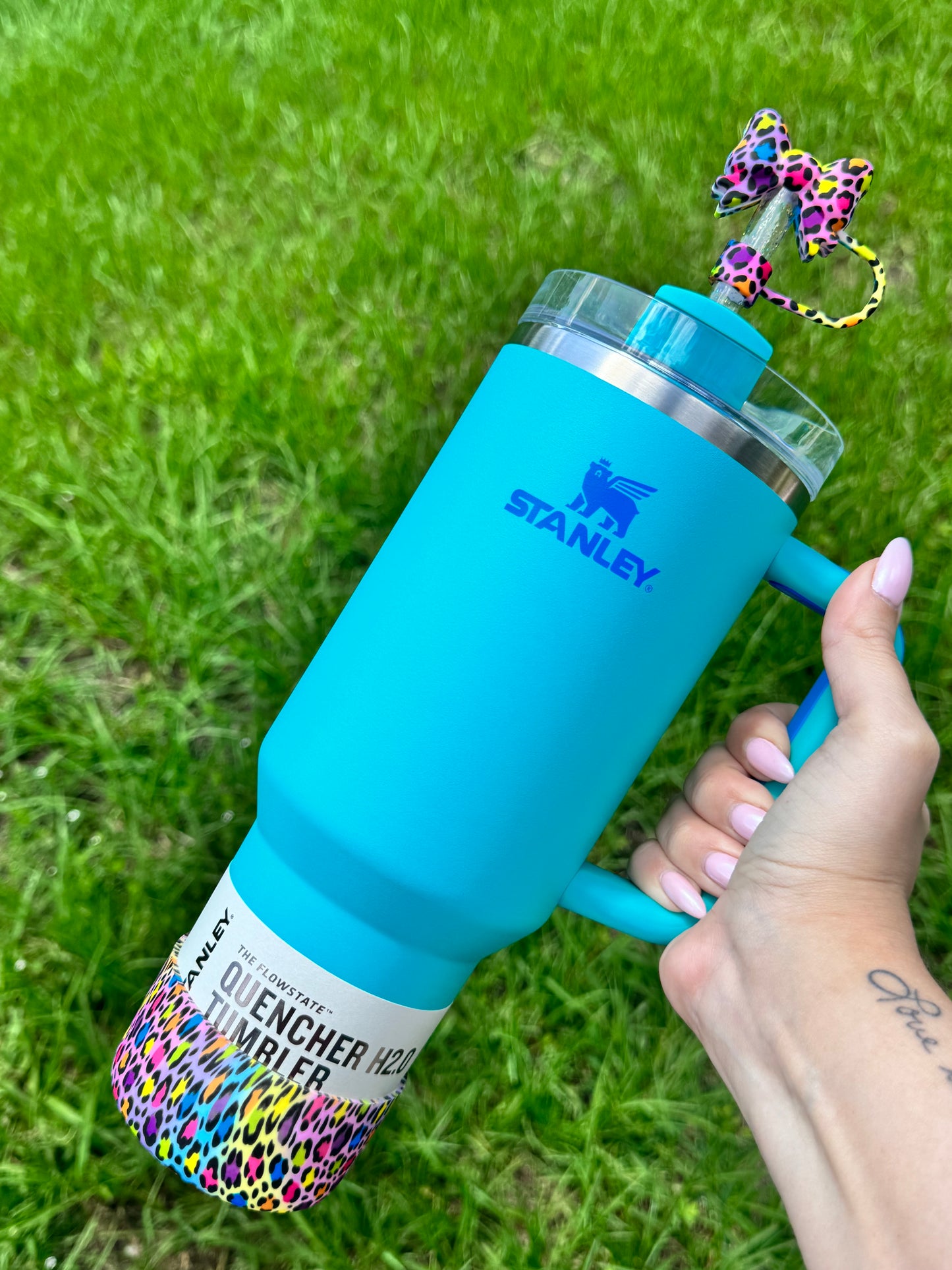 Rainbow Leopard - Tumbler Boot
