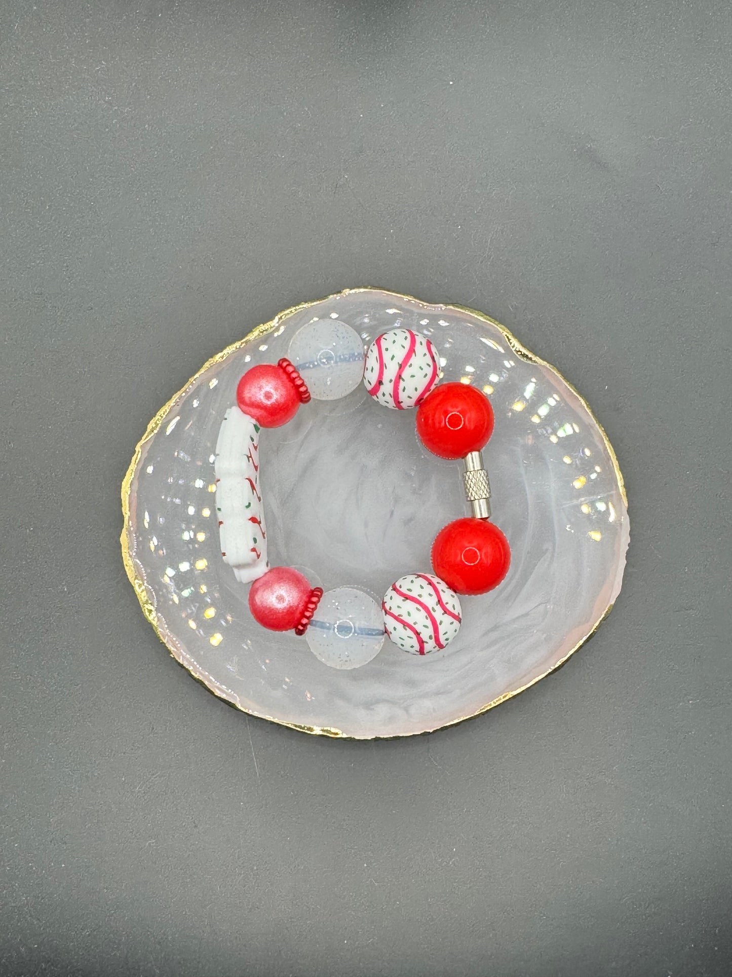 Christmas Tree Cake - Handle Charm