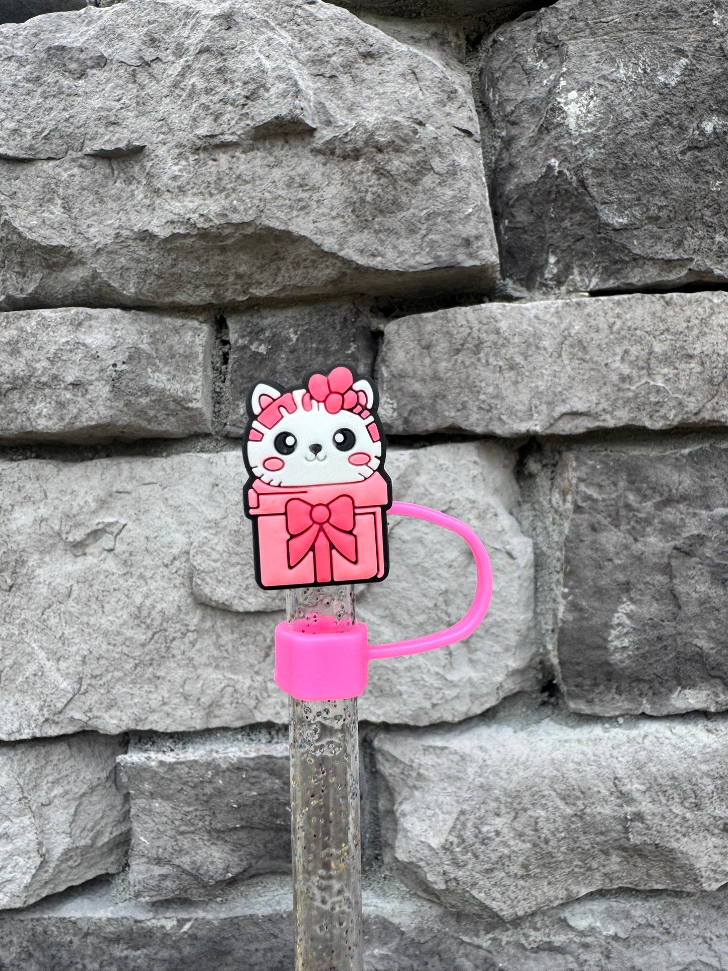 Kitty Surprise - Straw Topper