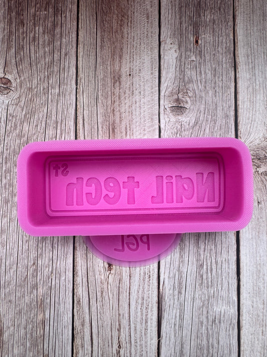 Nail Tech Silicone Freshie Mold