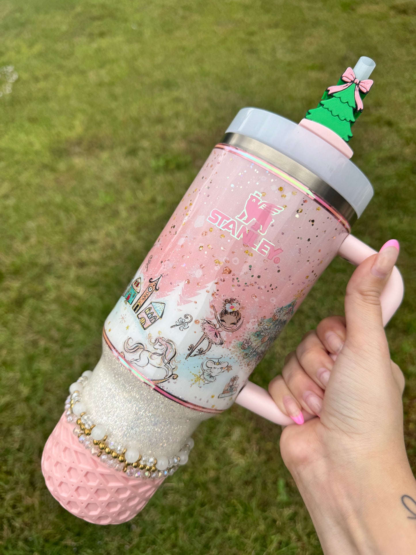 3D Printed Coquette Tree - Straw Buddy