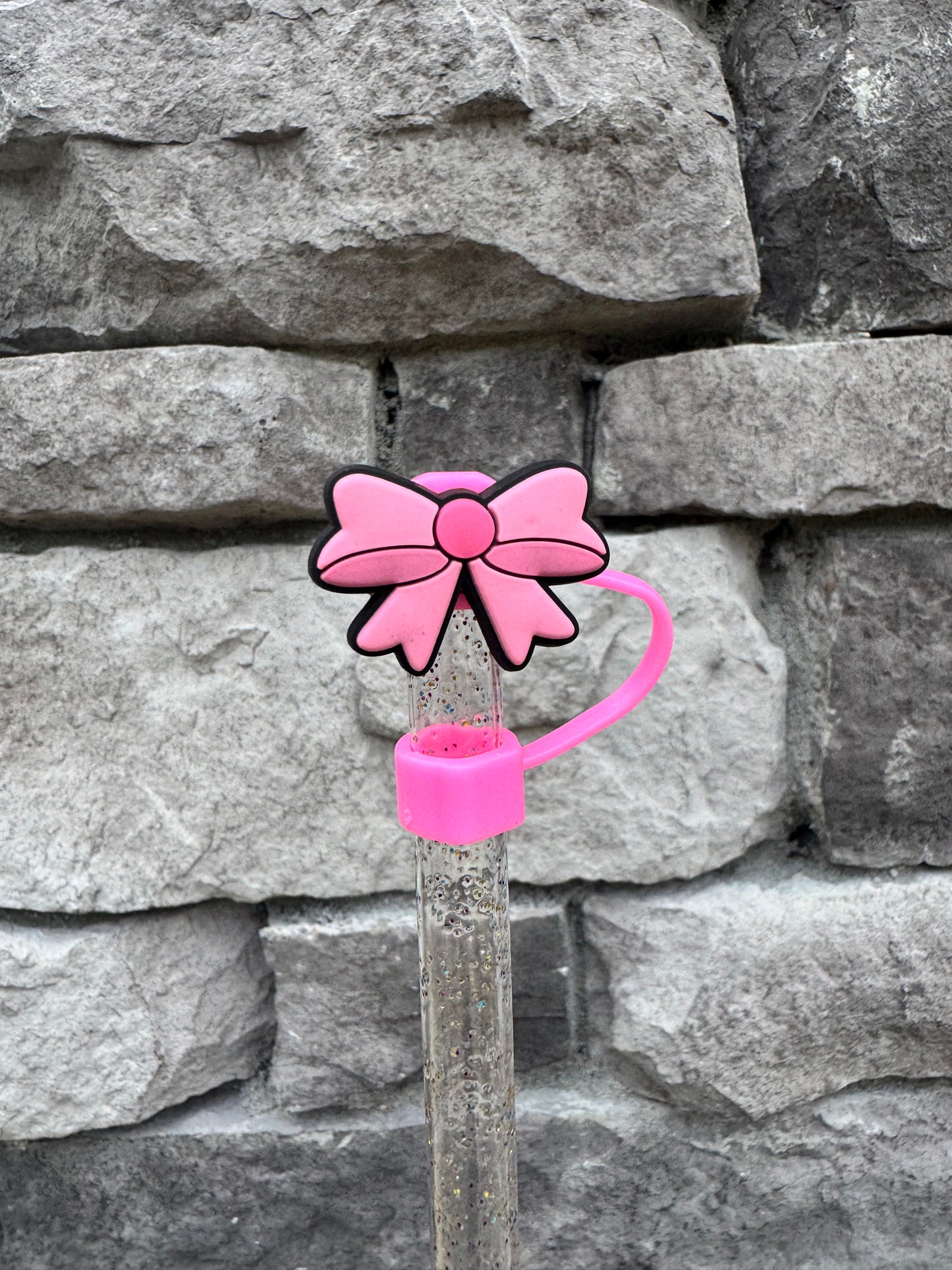 Cutie Bow - Straw Topper
