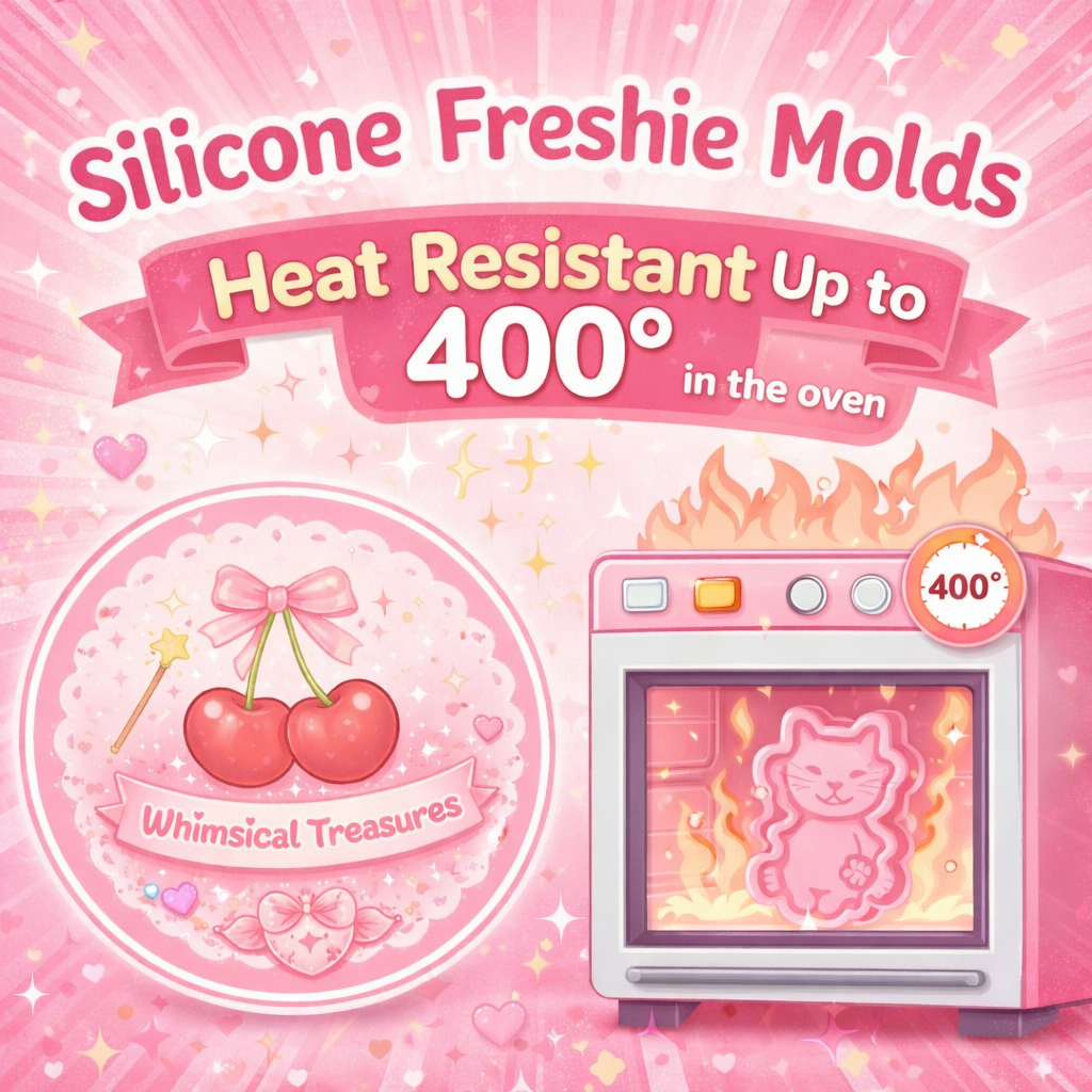 Coquette Cherries Silicone Freshie Mold