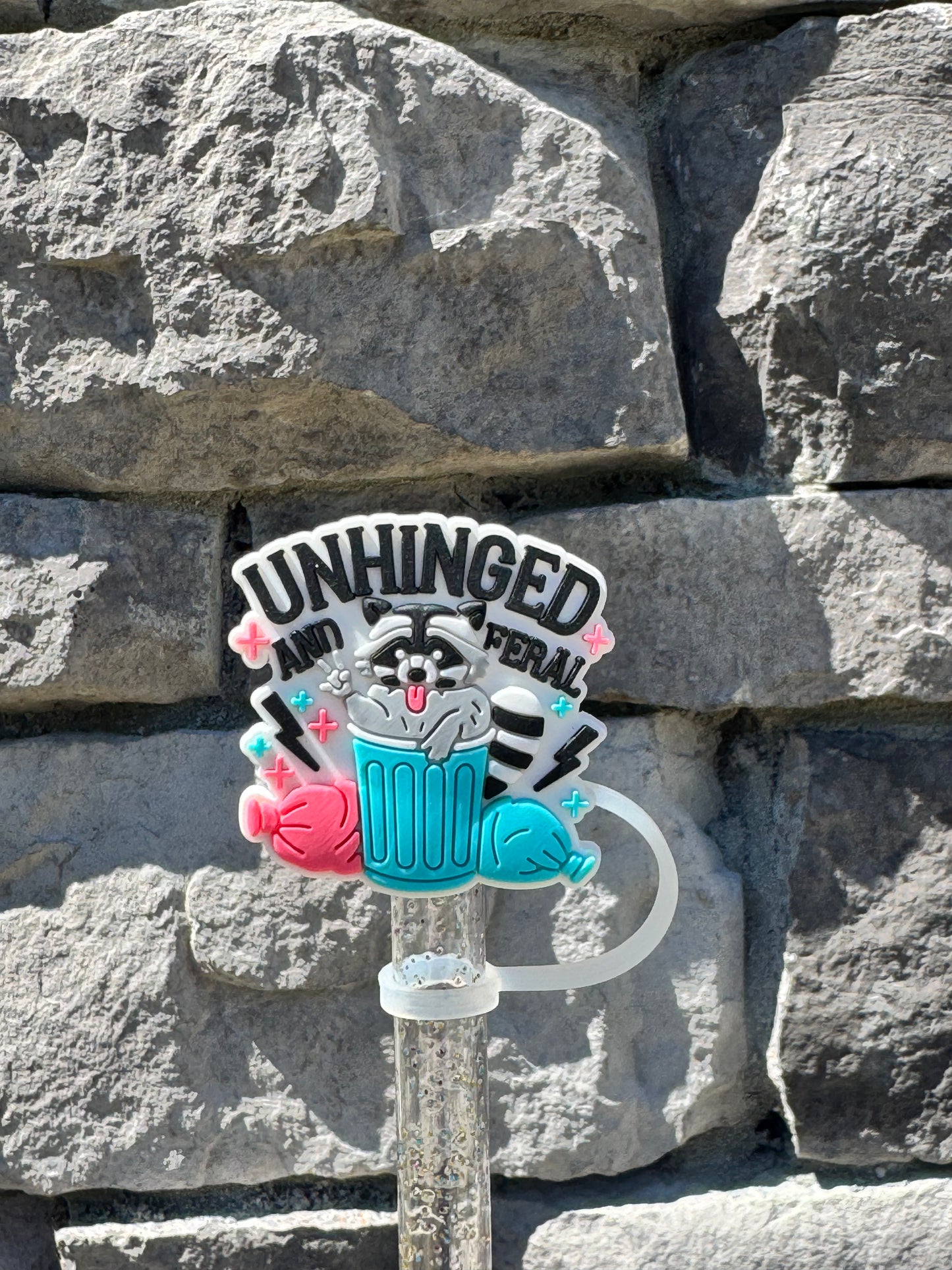 Unhinged and Feral - Straw Topper