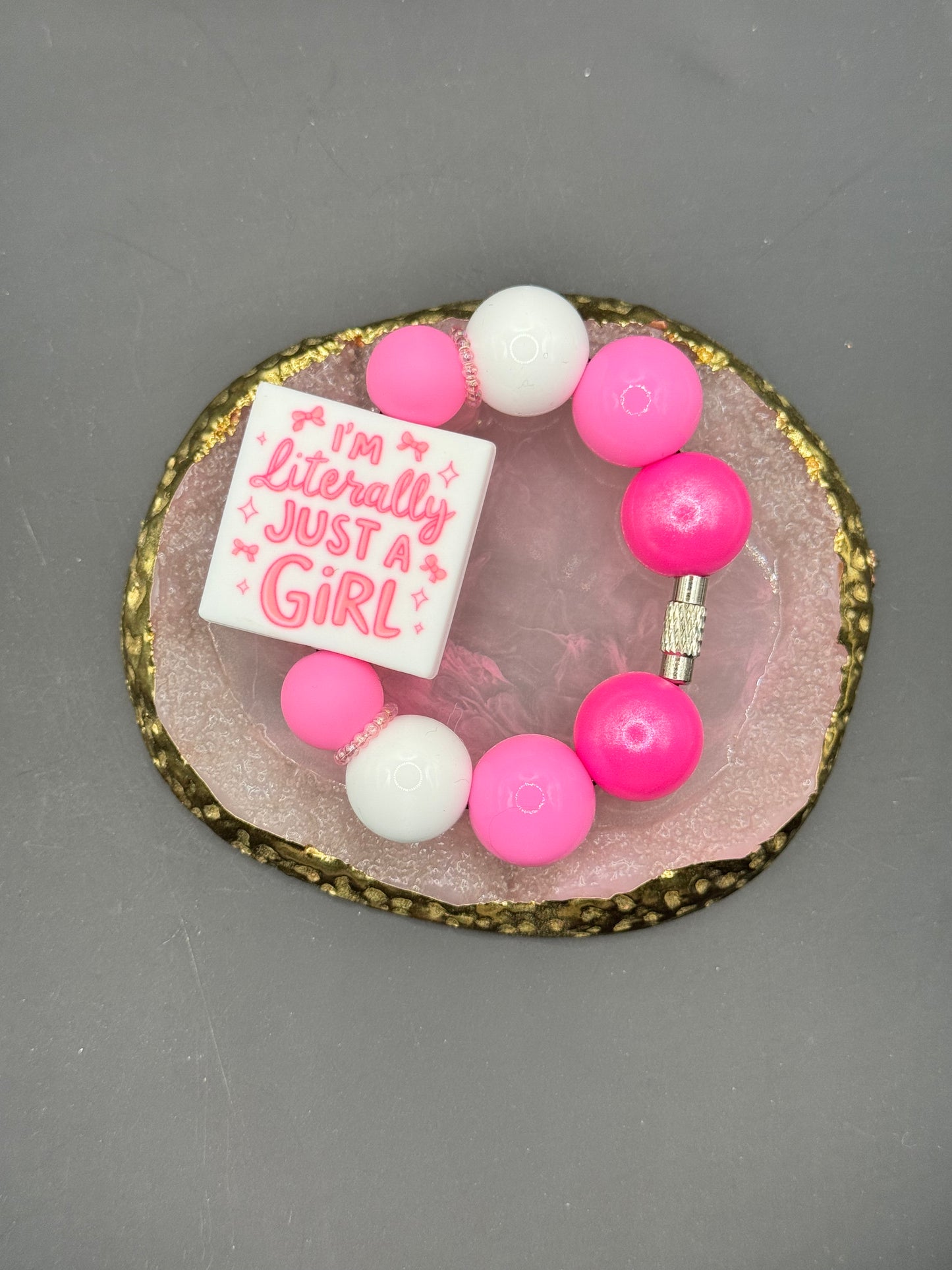 Just a Girl - Handle Charm