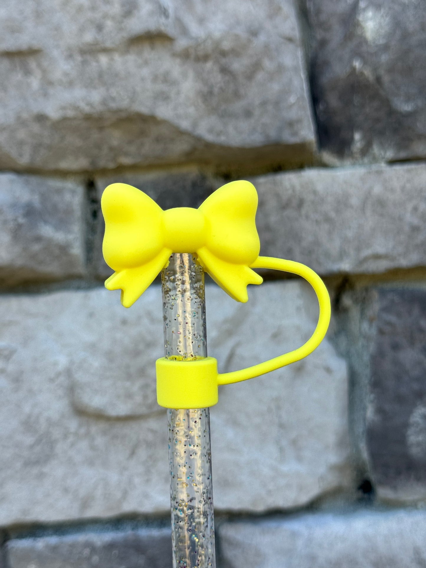 Yellow Bow Topper