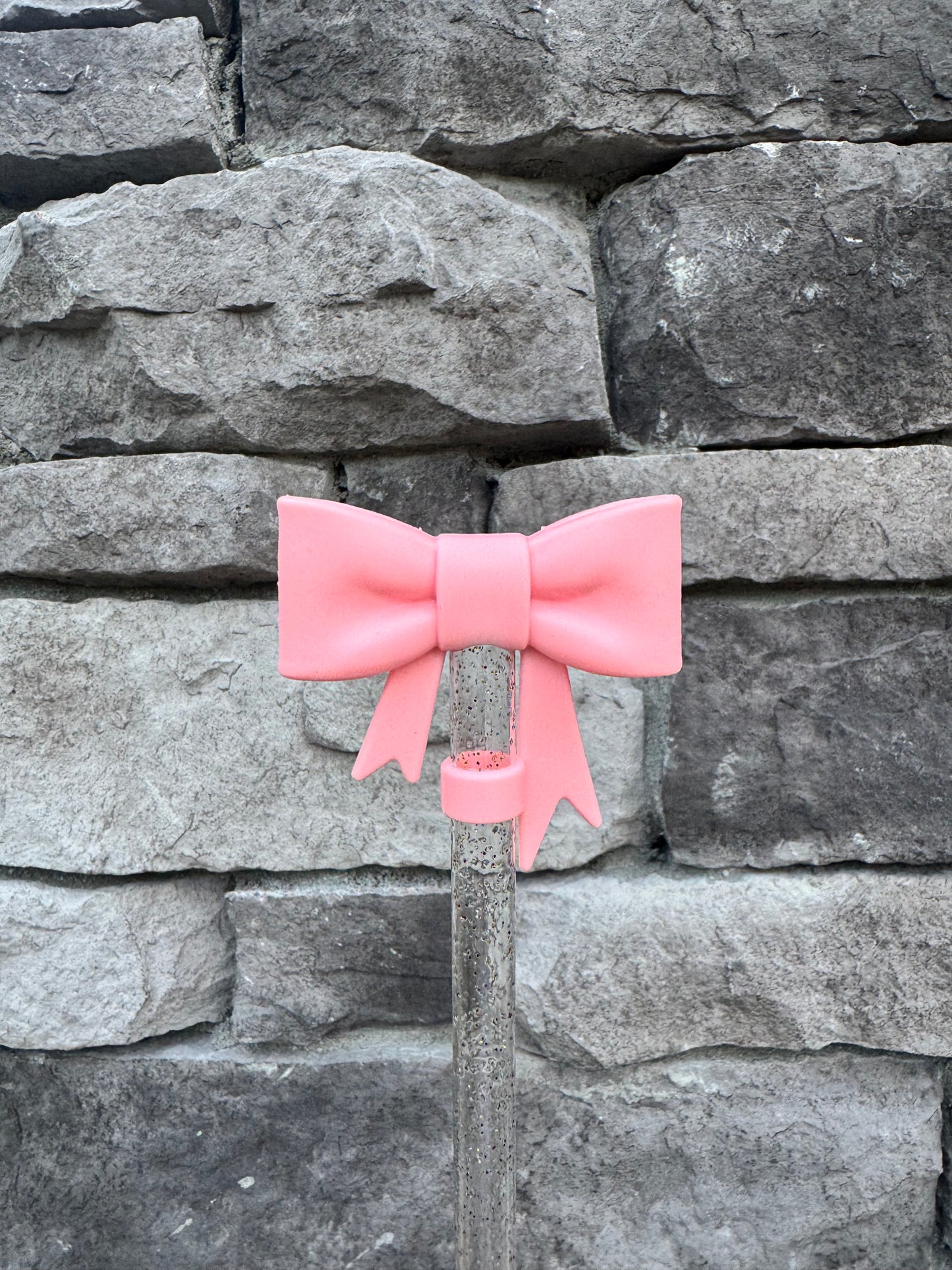 Large Bow - Straw Topper (Multiple Options)