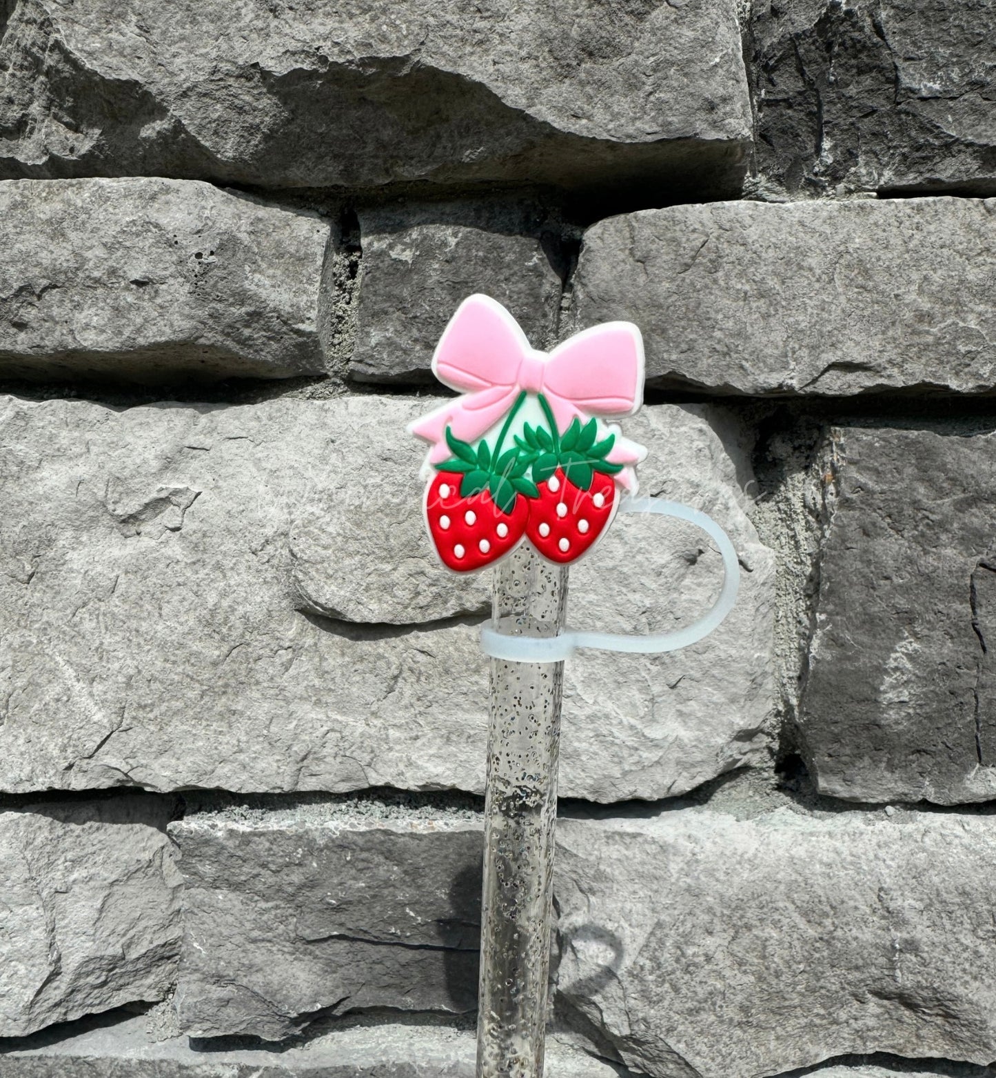Coquette Berries - Straw Topper *SHOP EXCLUSIVE*