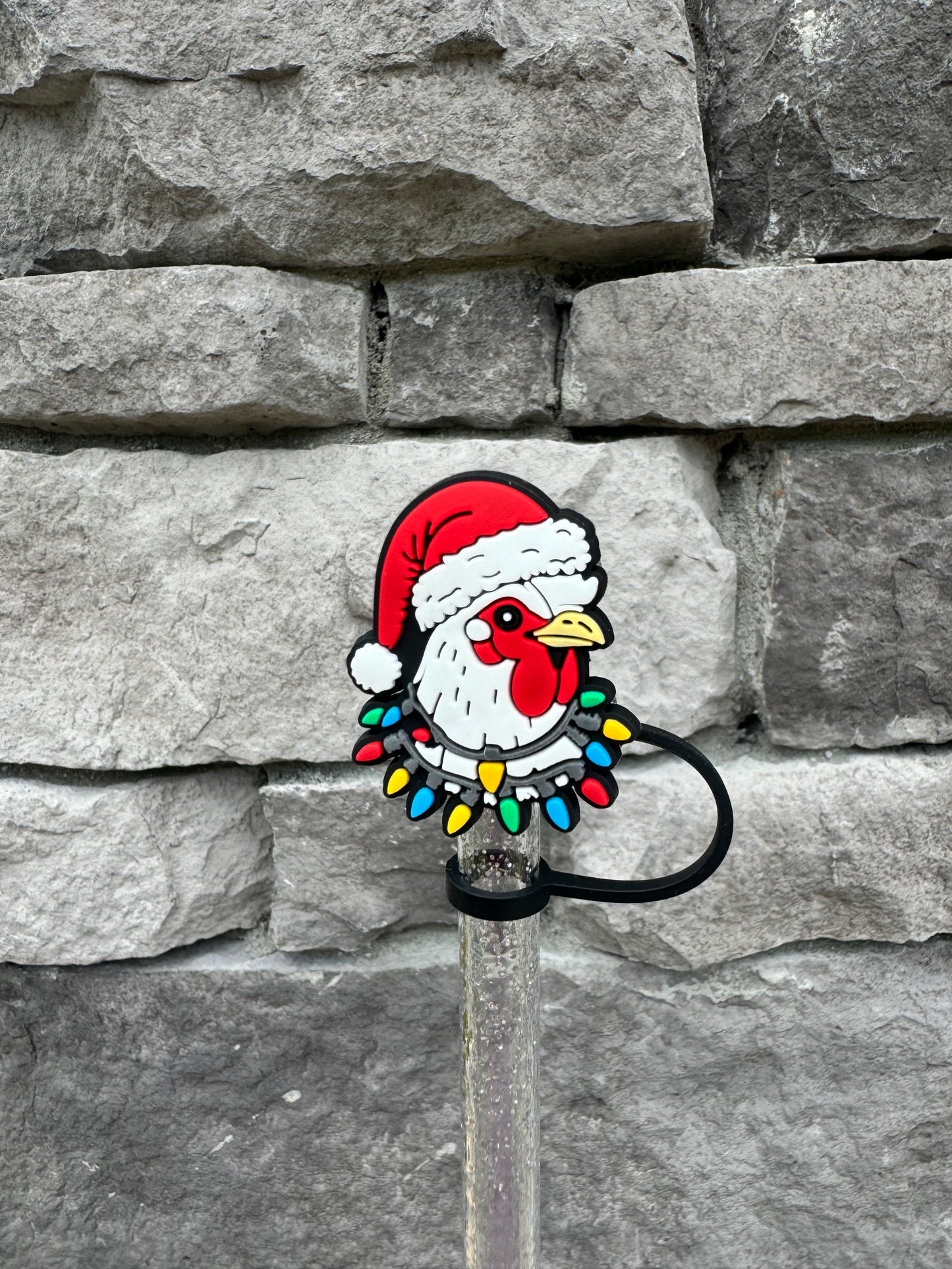 Christmas Animals - Straw Toppers