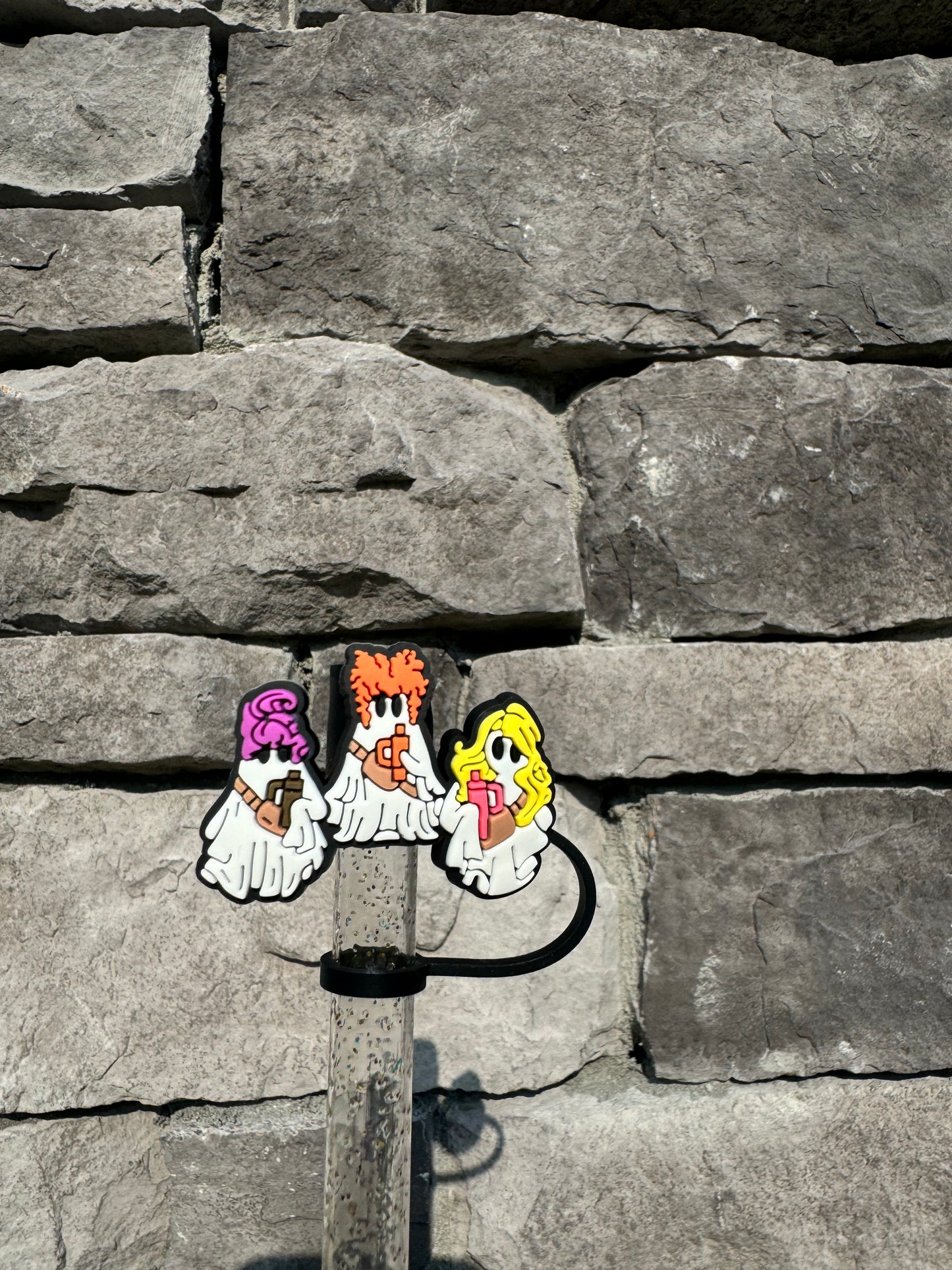 Hocus Pocus Ghost - Straw Topper