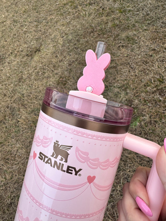 Double Sided Marshmallow Easter Bunny - Pink