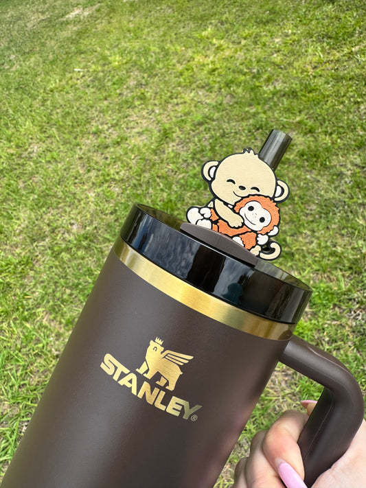 Punch Monkey Straw Buddy