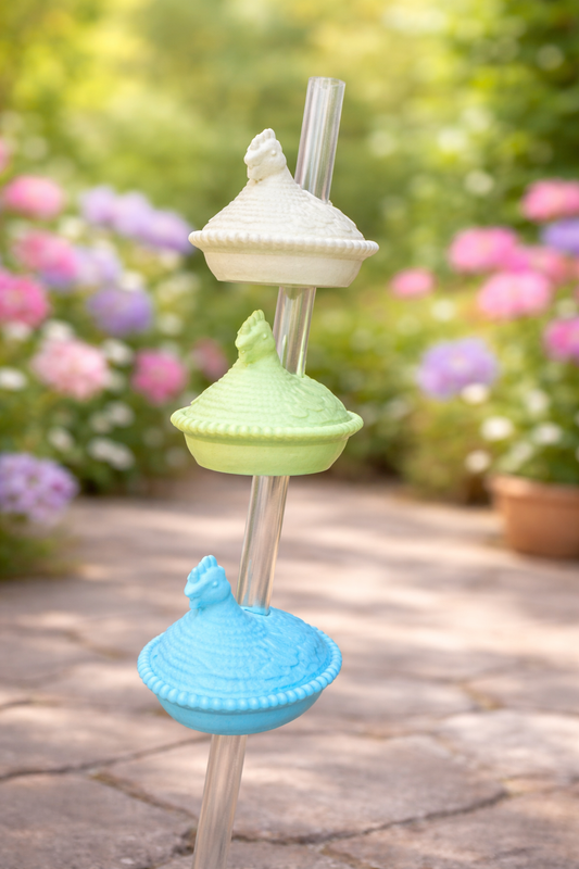 Hen on Nest Straw Buddy