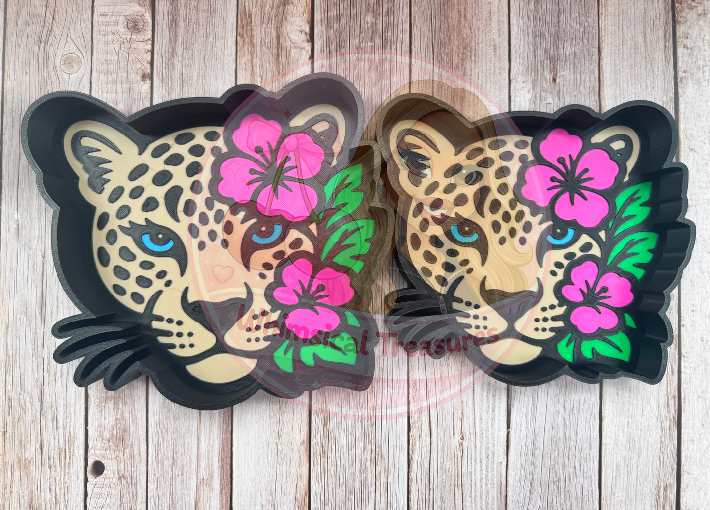 Floral Leopard Trinket Tray *SHOP EXCLUSIVE*
