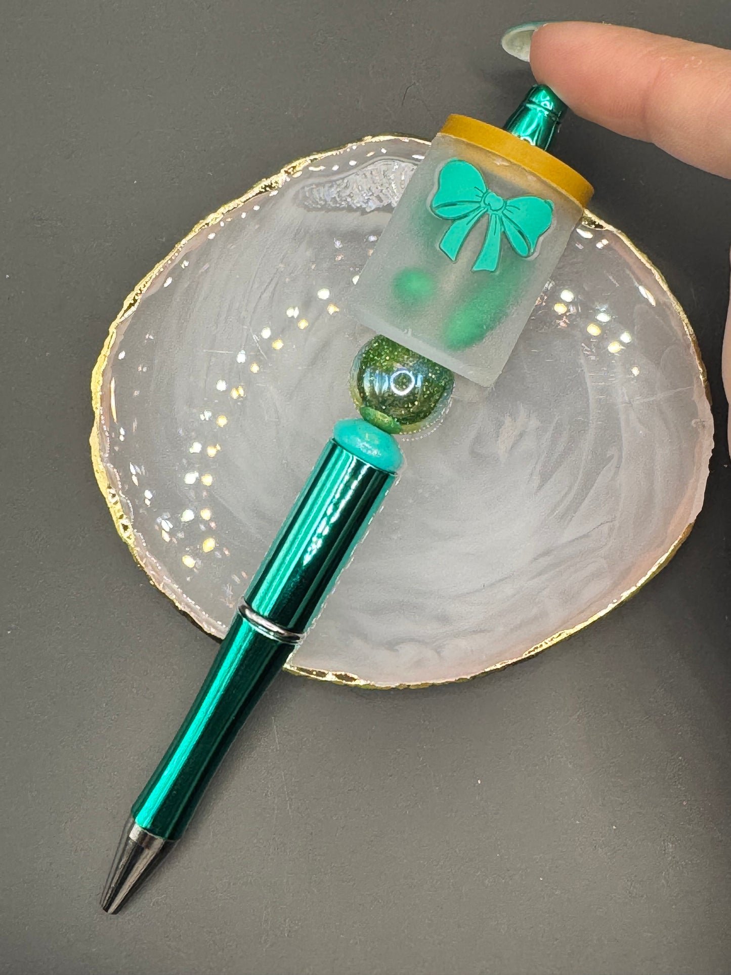 Turquoise Pickle Pen