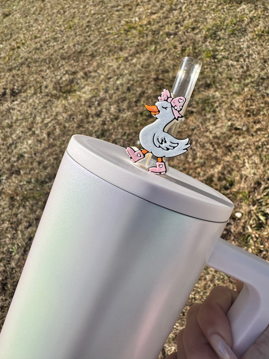 Silly Goose Straw Buddy