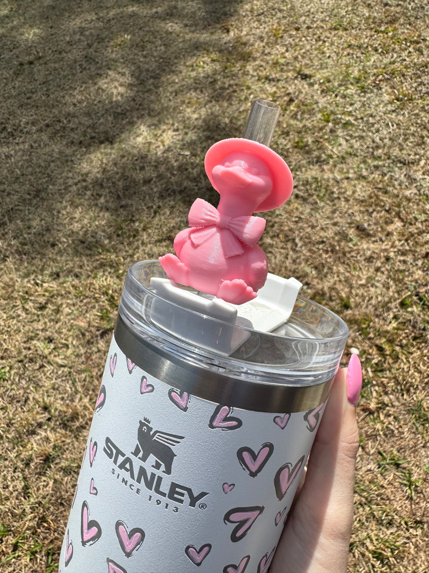 Porch Goose Straw Buddy