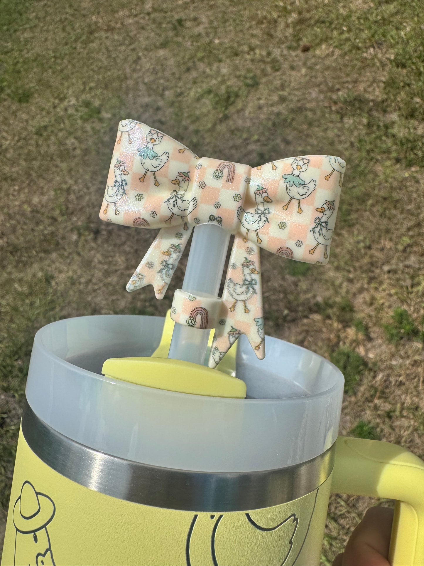 Vintage Goose Bow Topper