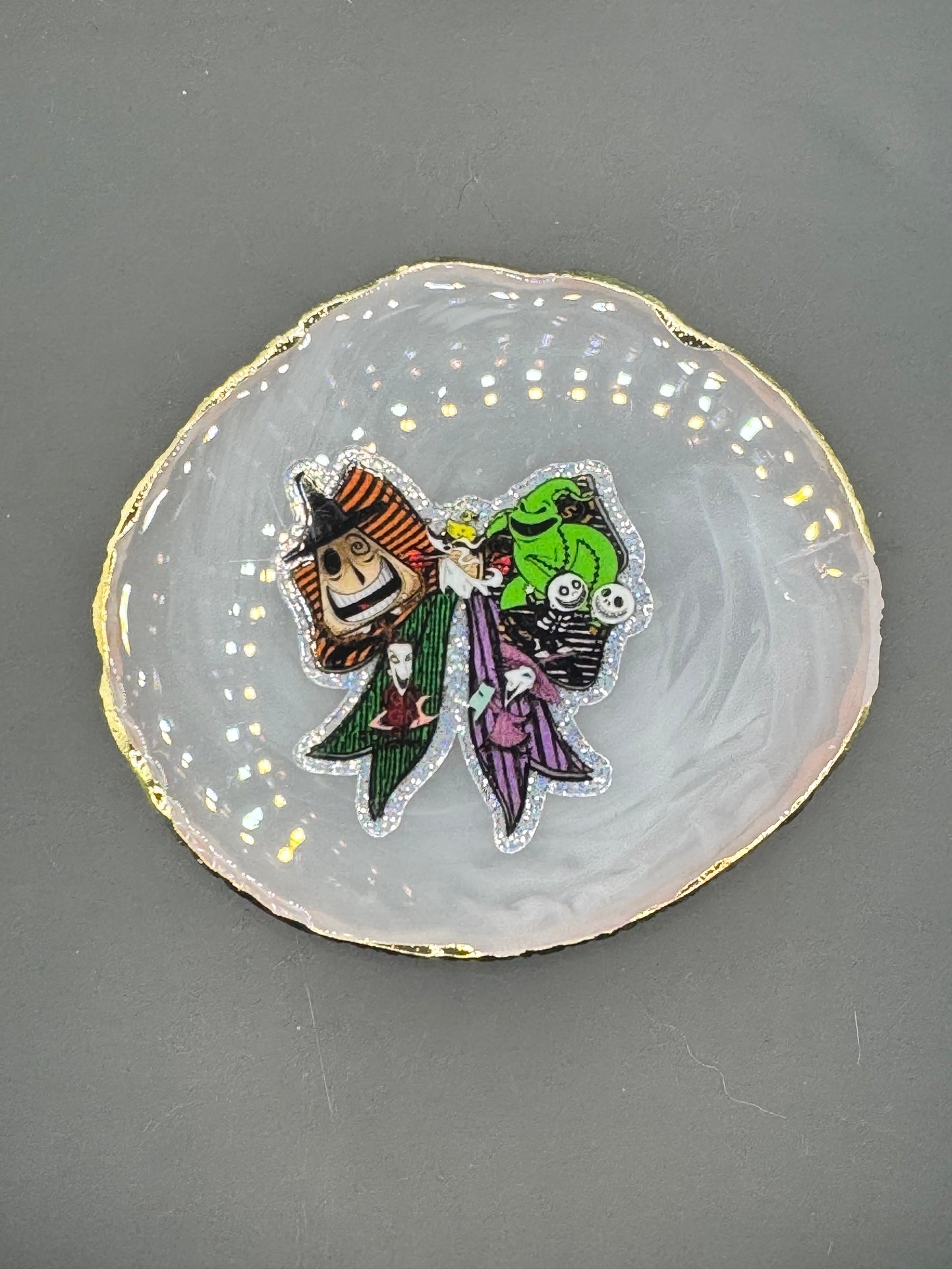 Spooky Bow Acrylic