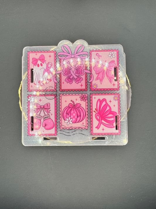 Breast Cancer Support - Acrylic Pen Holder