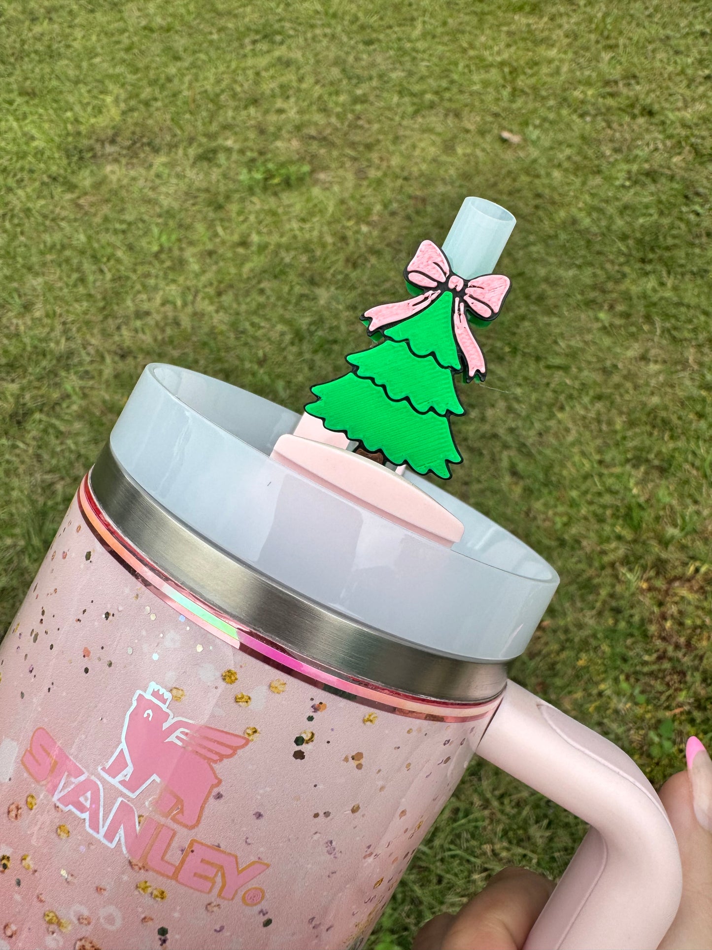 3D Printed Coquette Tree - Straw Buddy