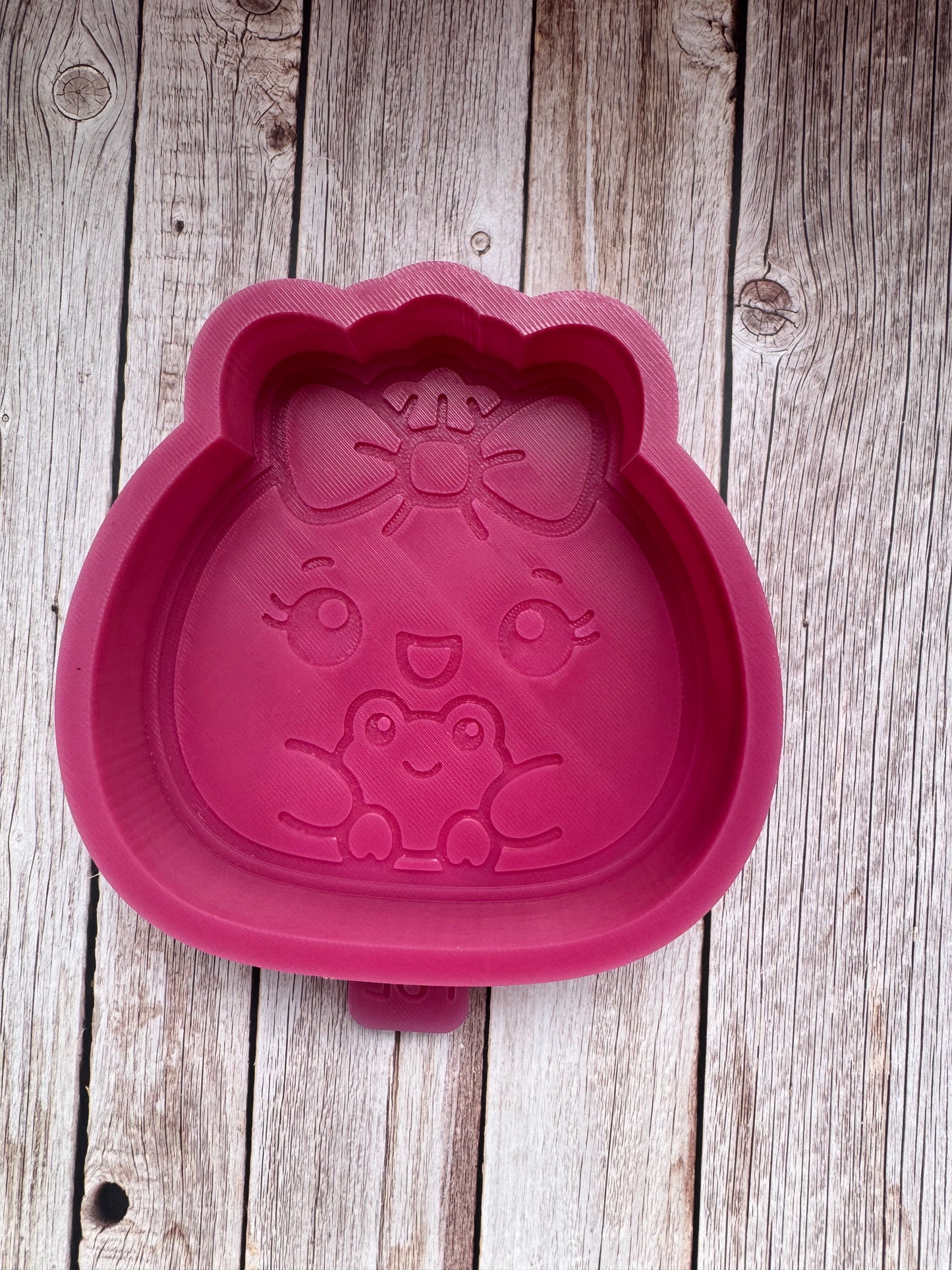 Dumpling with Froggy Silicone Freshie Mold