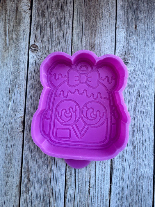 Lollipop Backpack Silicone Freshie Mold